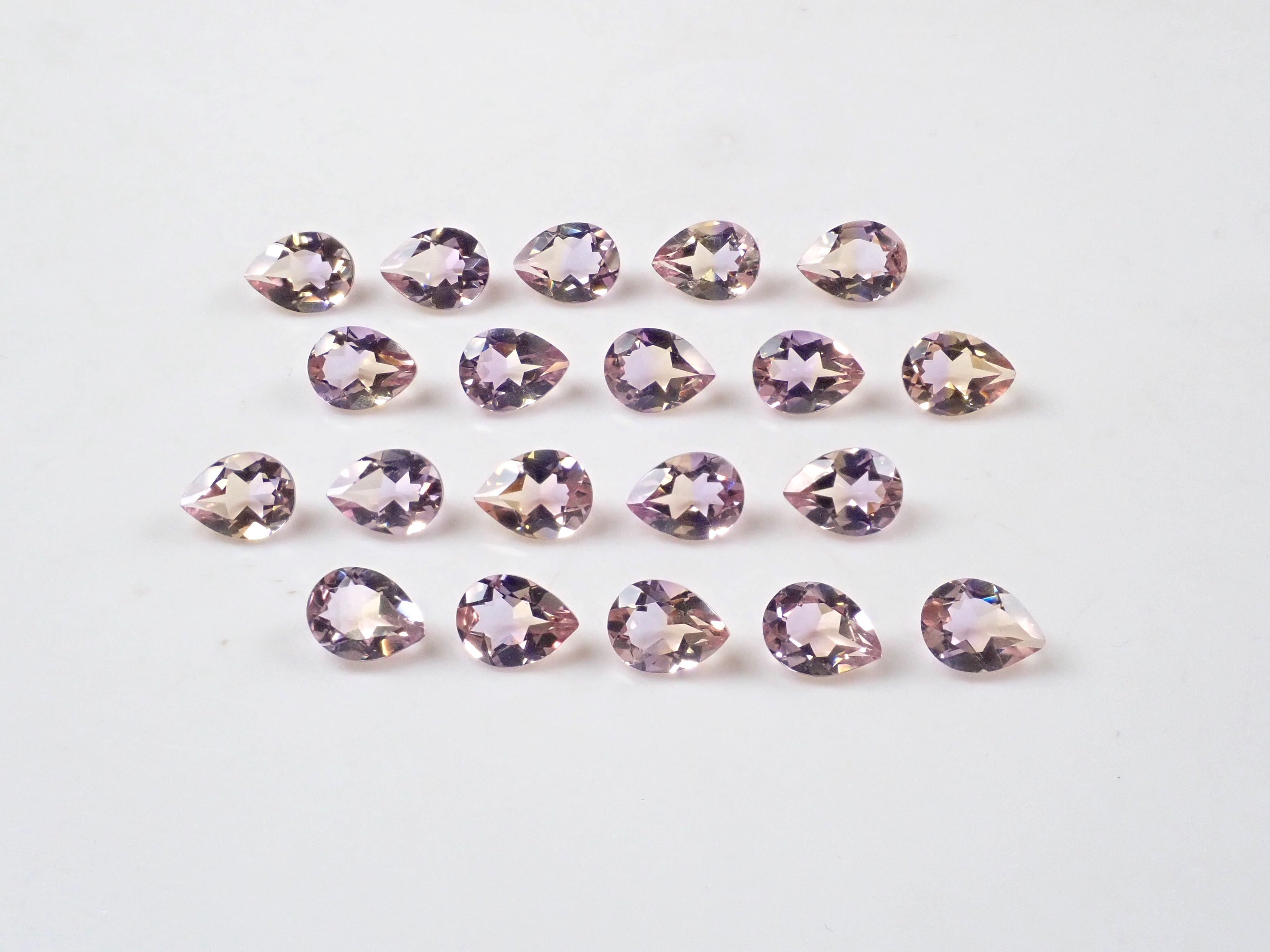 Ametrine 1 stone loose (pear shape cut, 6 x 8mm)《Multiple purchase discount available》