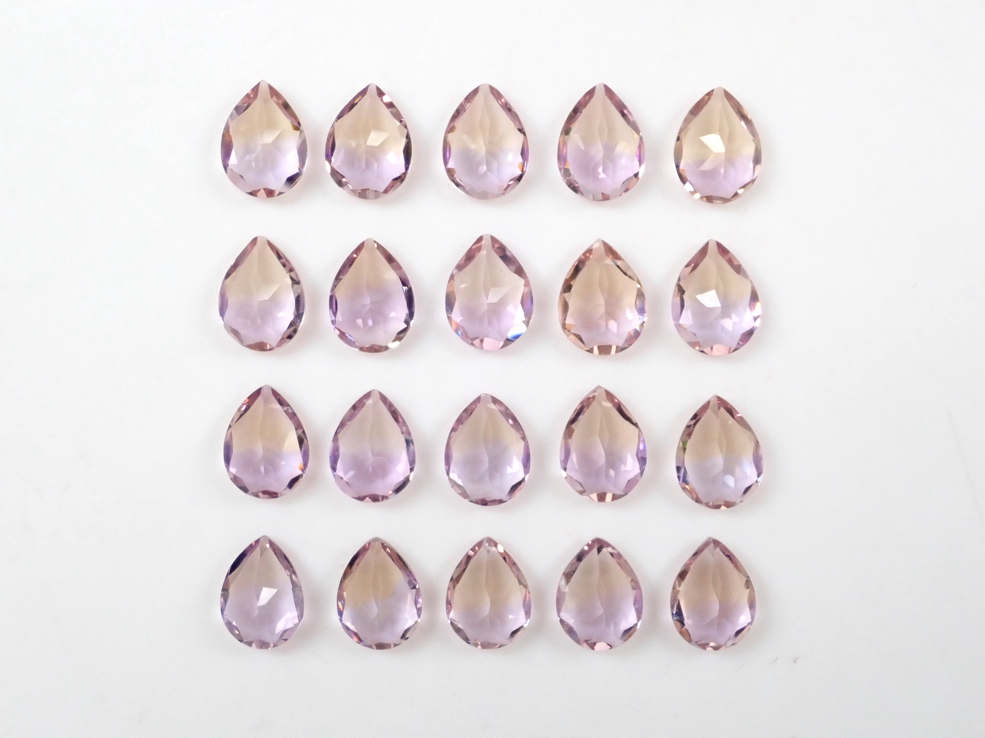 Ametrine 1 stone loose (pear shape cut, 6 x 8mm)《Multiple purchase discount available》