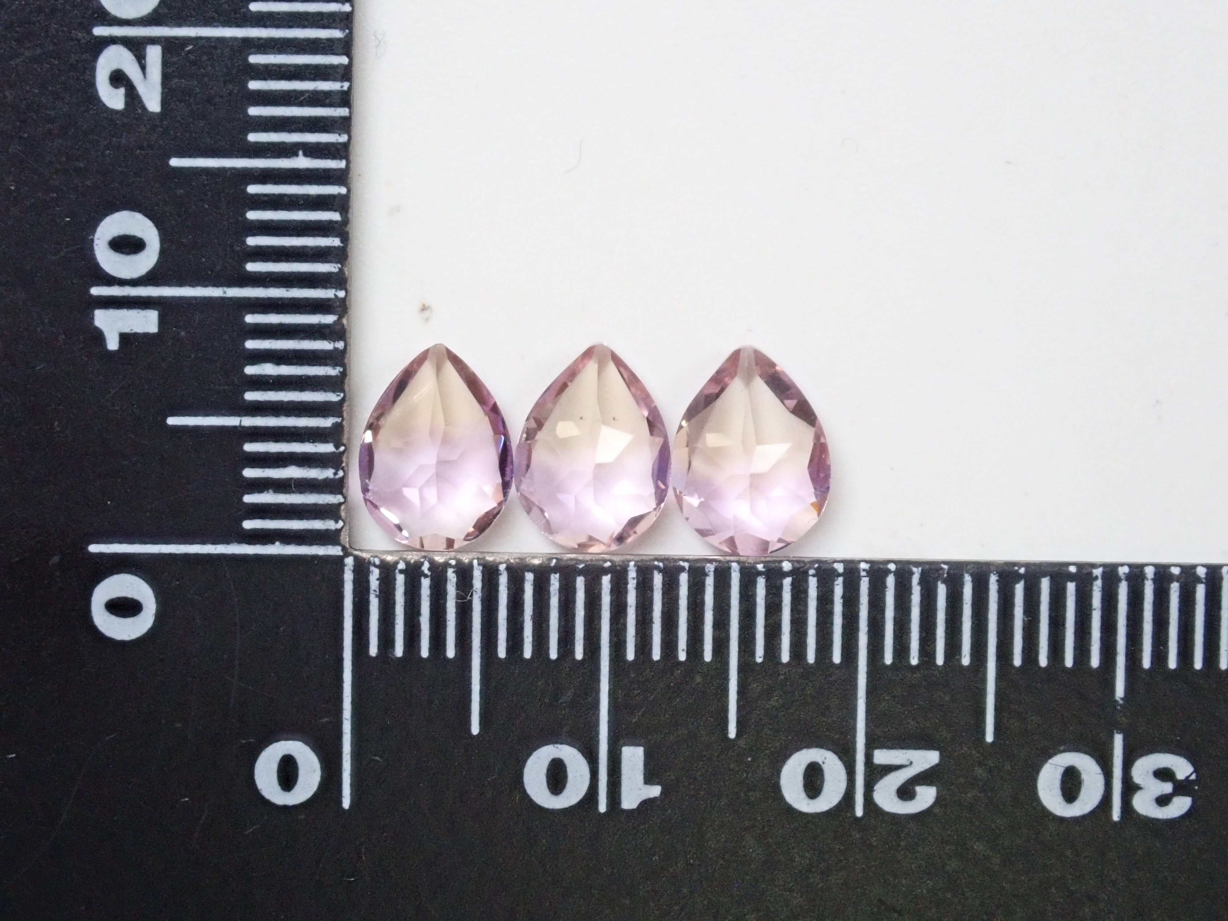 Ametrine 1 stone loose (pear shape cut, 6 x 8mm)《Multiple purchase discount available》