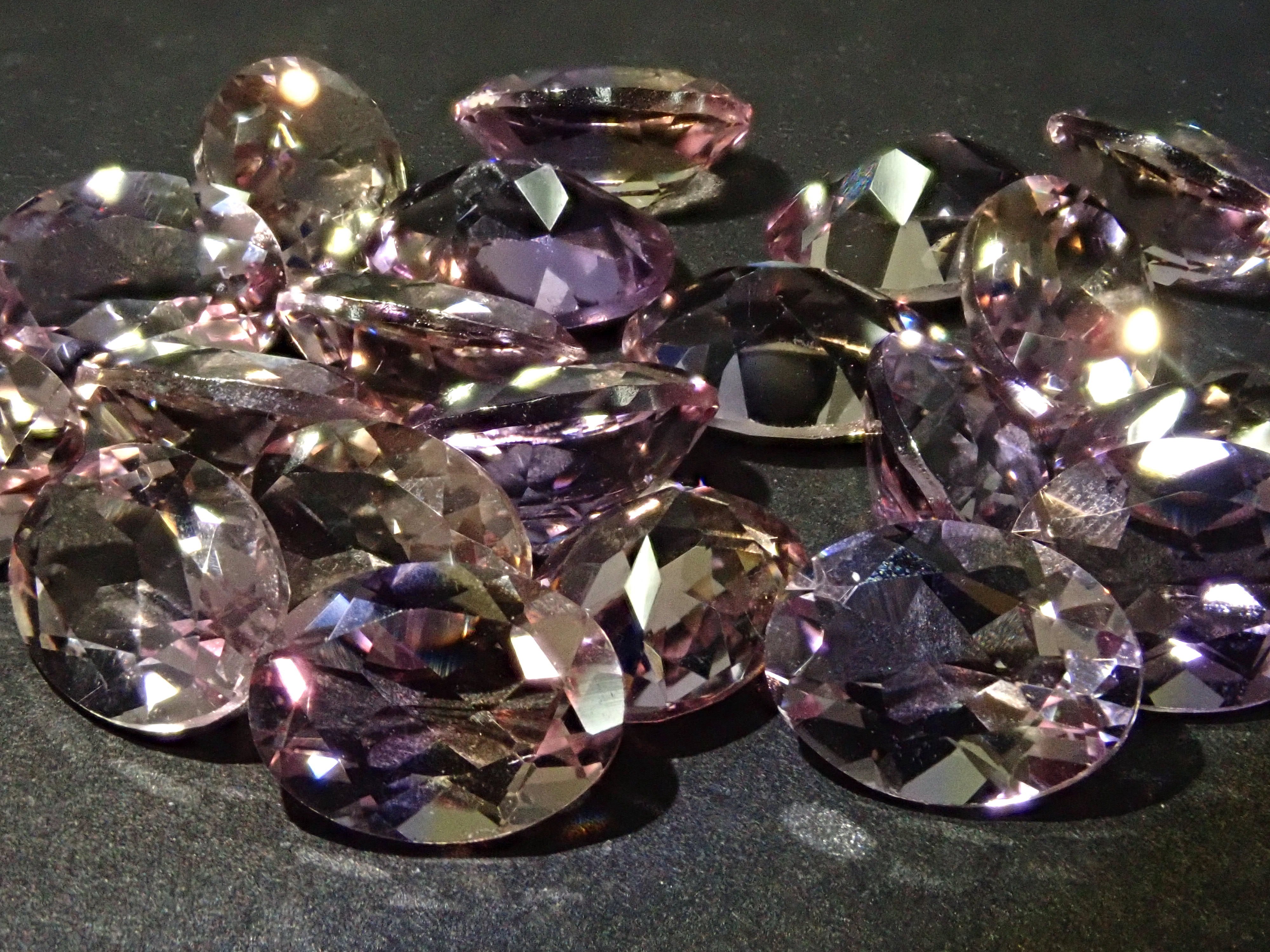 Ametrine 1 stone loose (oval cut, 6 x 8mm)《Multiple purchase discount available》