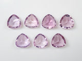 Amethyst 1 stone loose (trilliant x concave cut, 10mm)《Multiple purchase discount available》