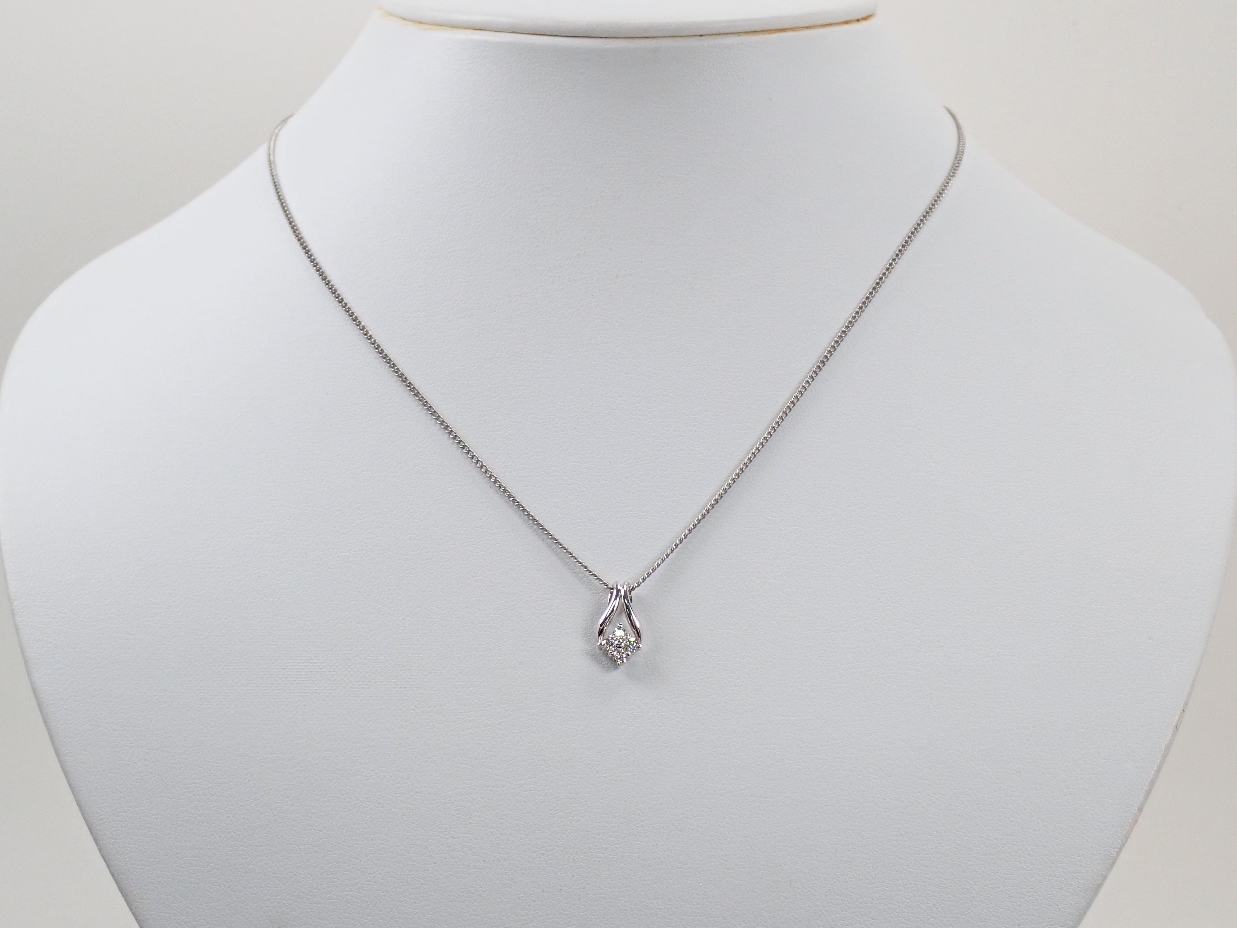 【7/20 22時販売】【カラフリ】K18 ダイヤモンド 0.15ct ペンダントトップ（ネックレストップ）