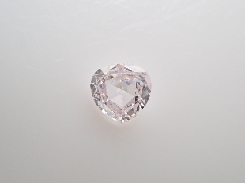 ピンクダイヤモンド 0.060ctルース(VERY LIGHT PINK, I-1,マロンカット)