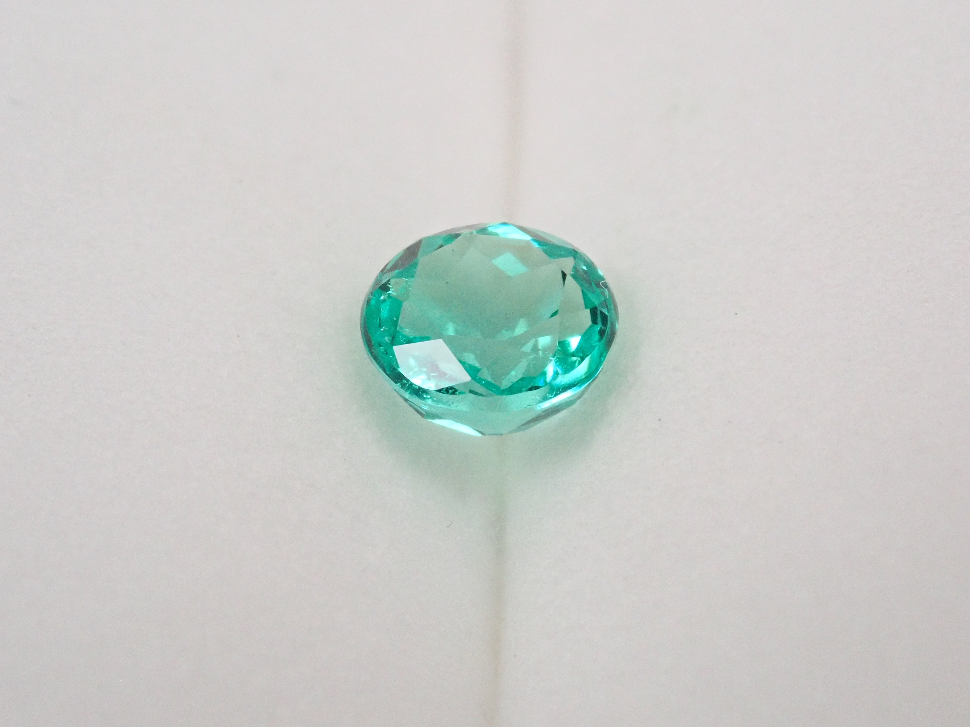 【12563954掲載】コロンビア産ノンオイルエメラルド 0.600ctルース
