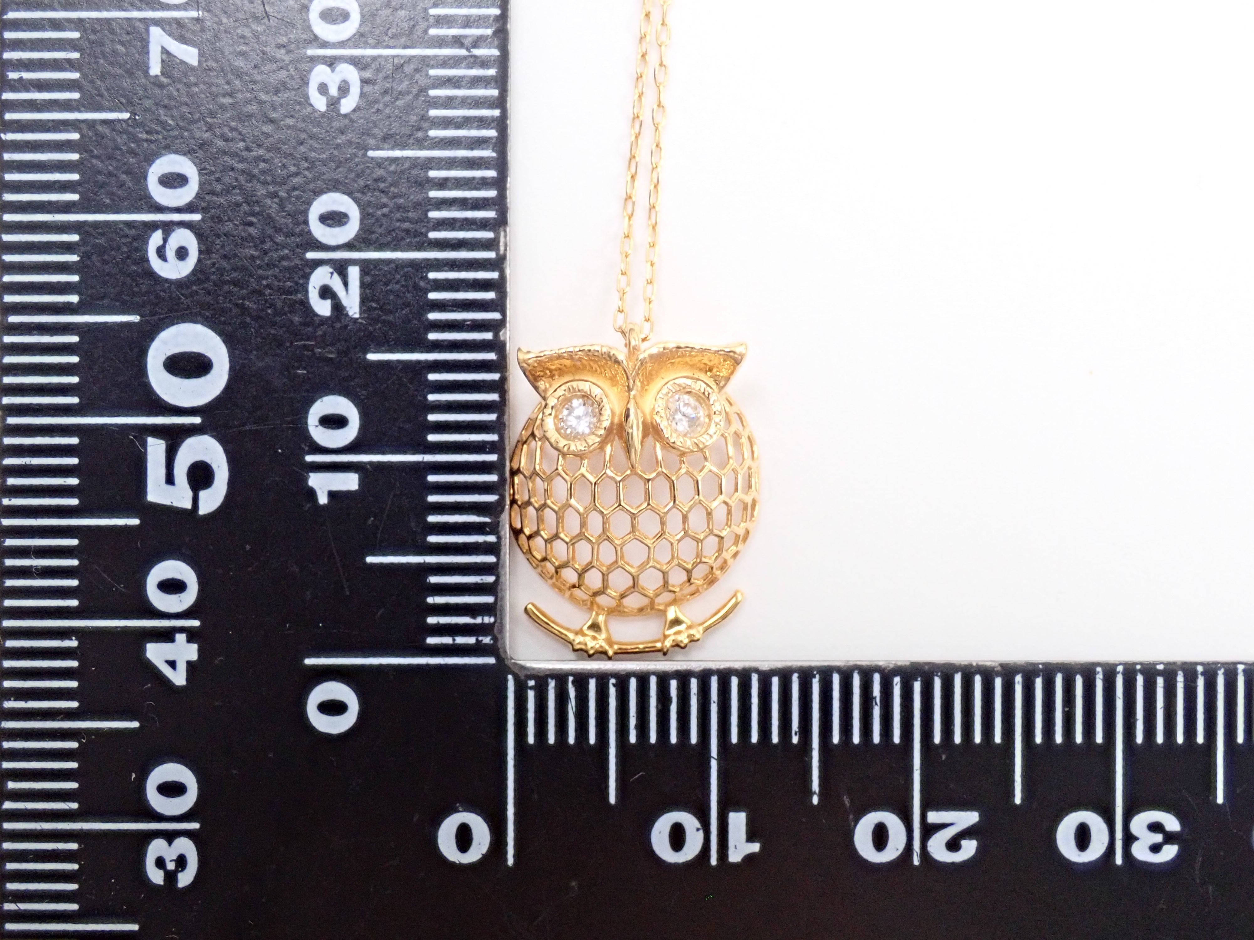 K18 ダイヤモンド 0.07ct ペンダント（ネックレス）