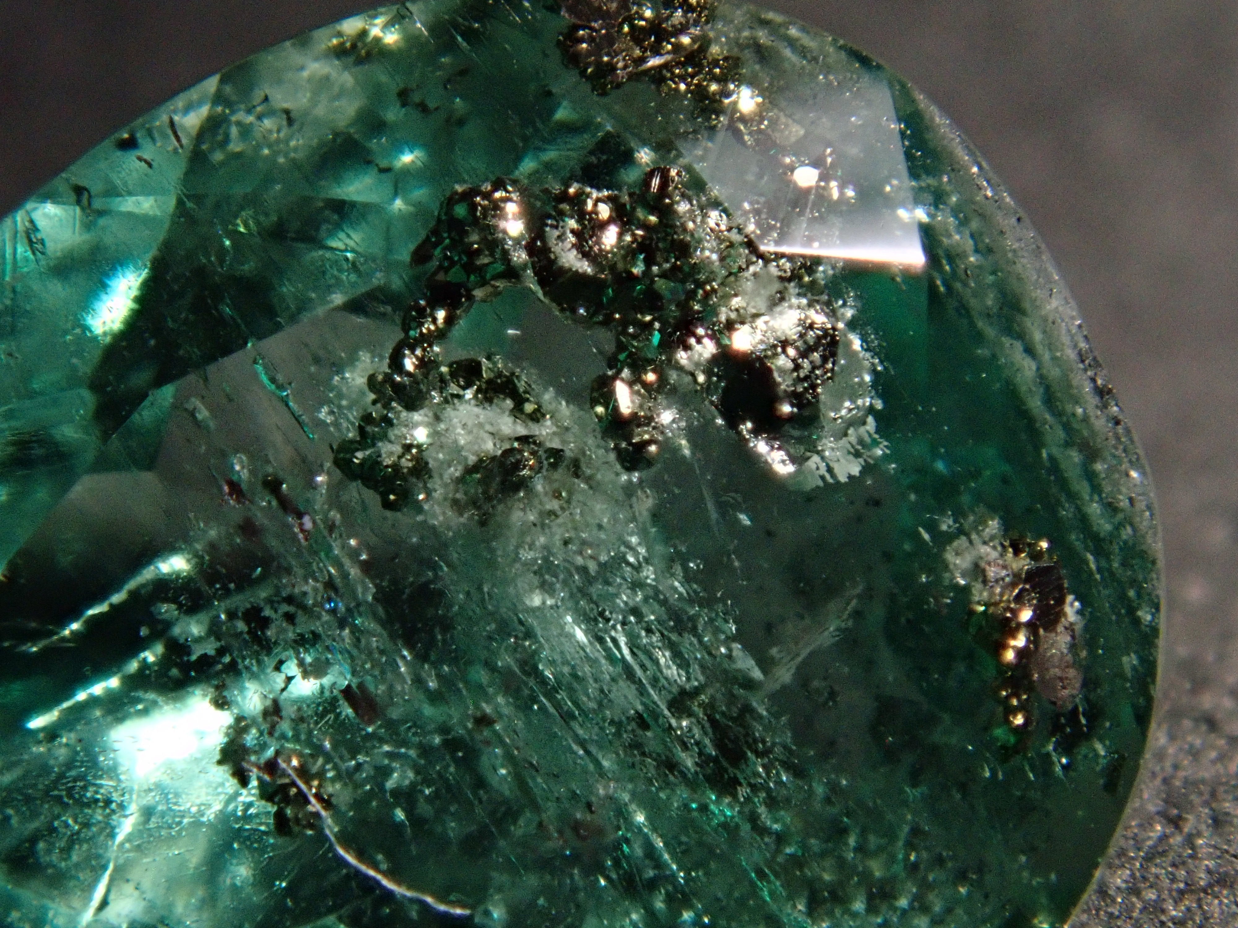 Posted 12563833] Colombian Pyrite in Emerald 2.988ct Loose Stone