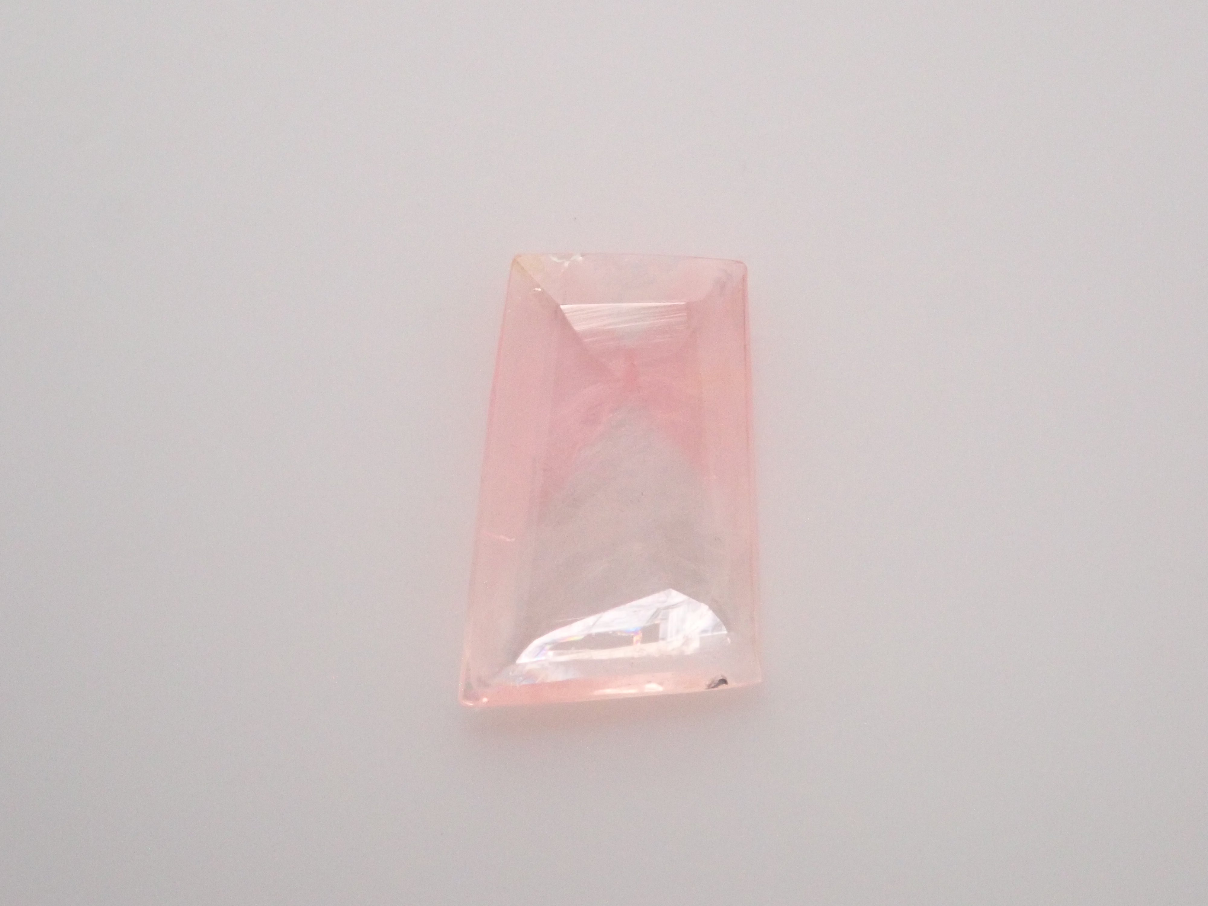 【12563839掲載】ブラジル産バイカラーピンクユークレース 0.224ctルース