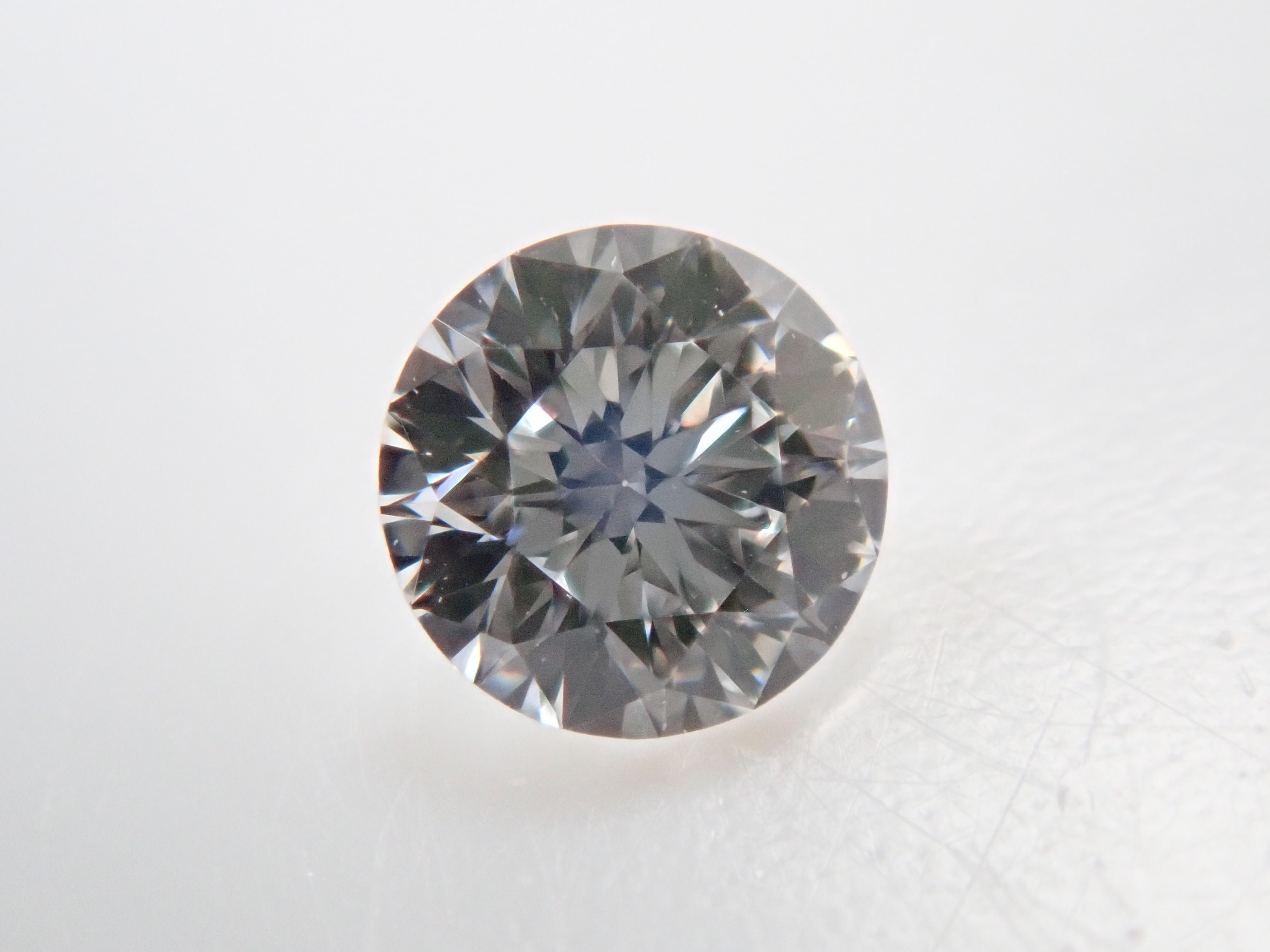【7/26 22時販売】ダイヤモンド 3.0mm/0.105ctルース(F, VVS2, VeryGood)