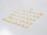 1 loose Australian opal (heart shape, 4 x 4mm)《Discount available for multiple purchases》