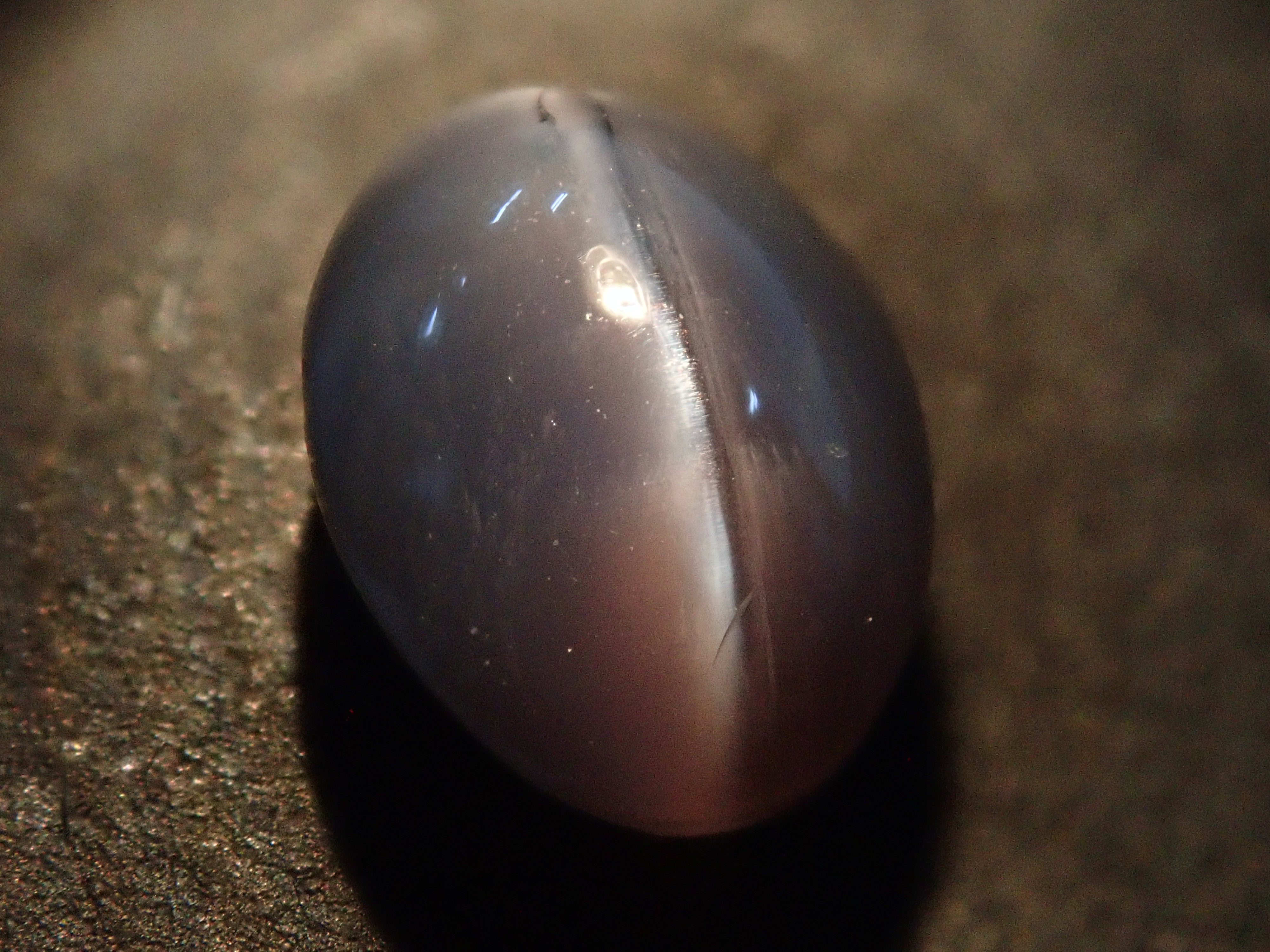 【12544778掲載】クリソベリルキャッツアイ 1.929ctルース