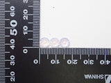 スコロライト1石ルース（6mm,コンケーブカット,ミルキー）《複数購入割引有》