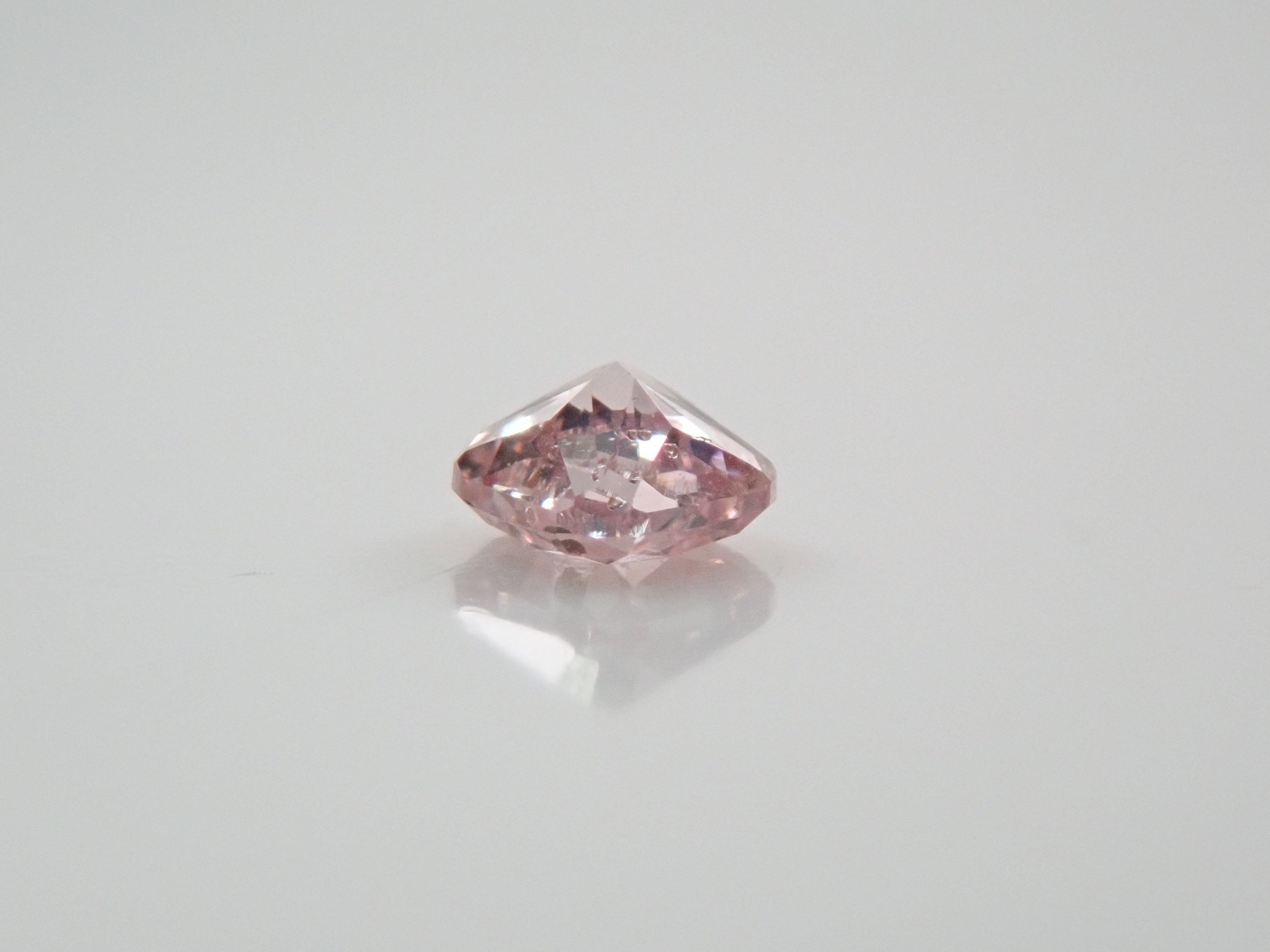 ファンシーピンクダイヤモンド 0.042ctルース(FANCY PINK, I-1)