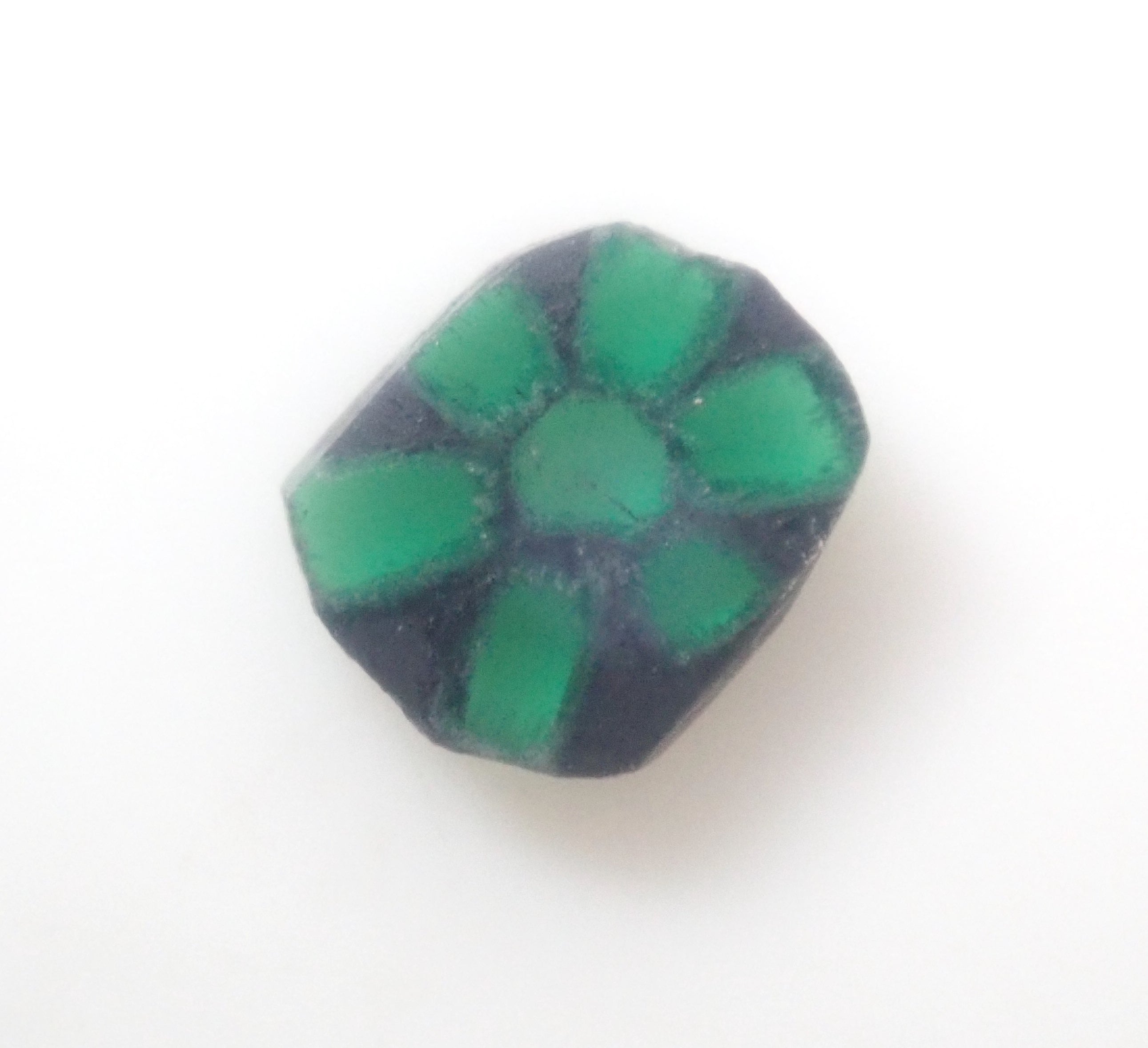[Posted as 12563940] Colombian Trapiche Emerald 0.199 ct Loose Stone