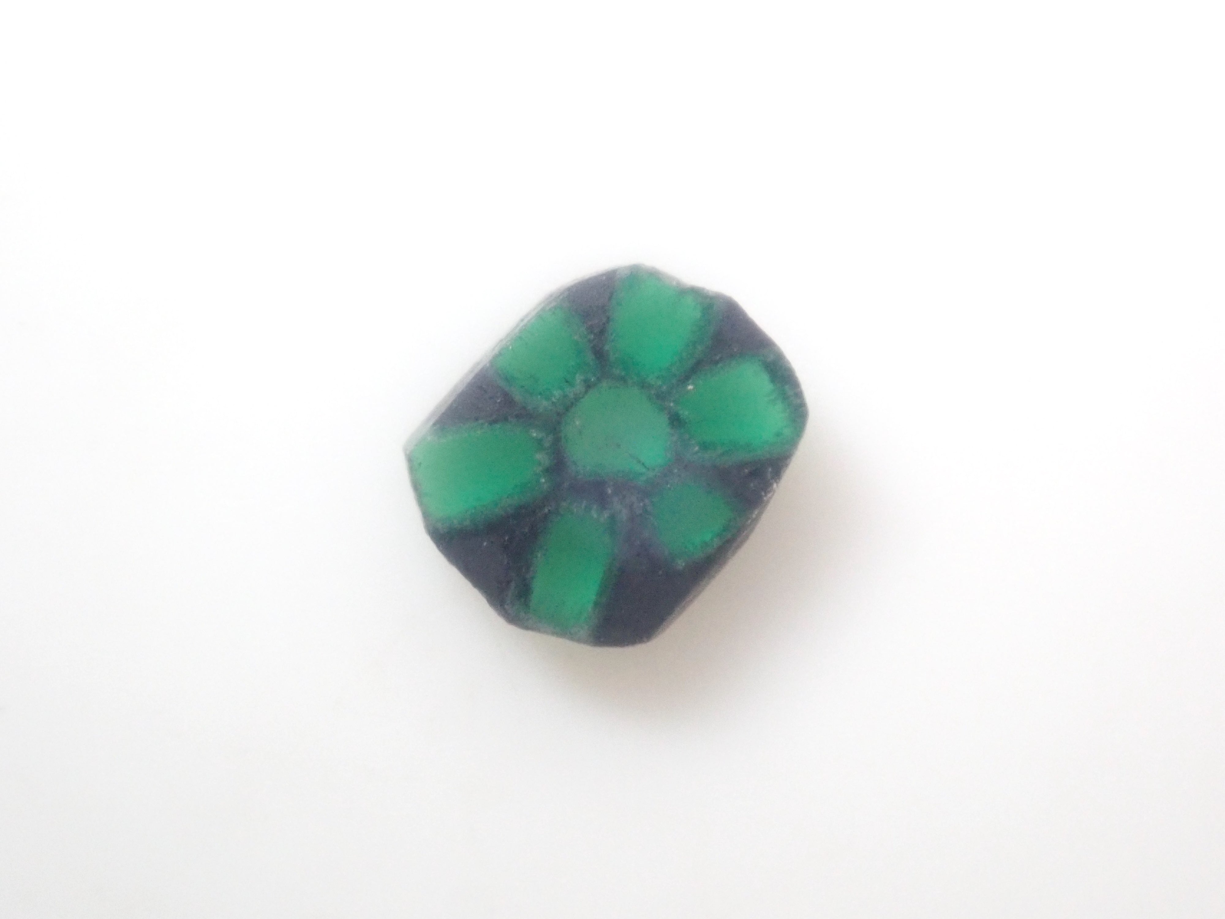 [Posted as 12563940] Colombian Trapiche Emerald 0.199 ct Loose Stone
