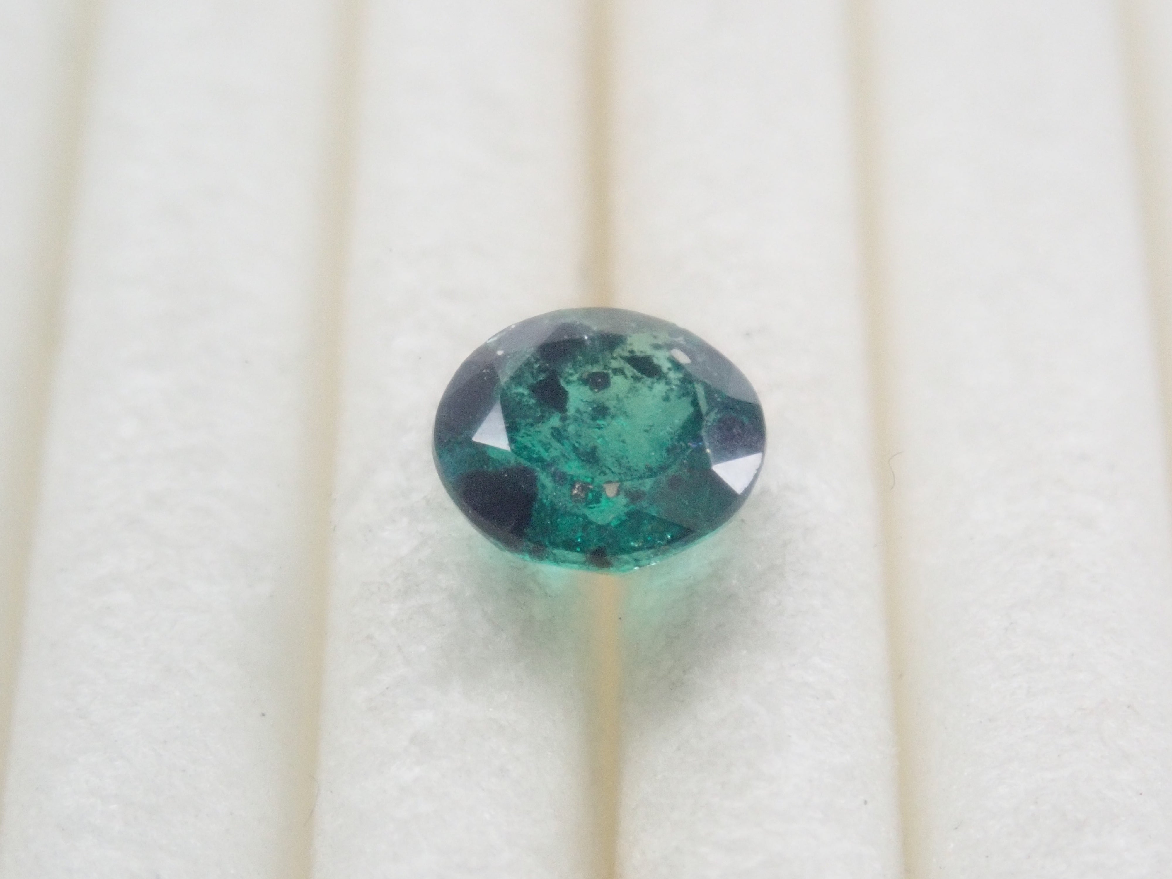 [Item 12563910] Colombian Pyrite and Mica in Emerald, 0.360 ct Loose Stone