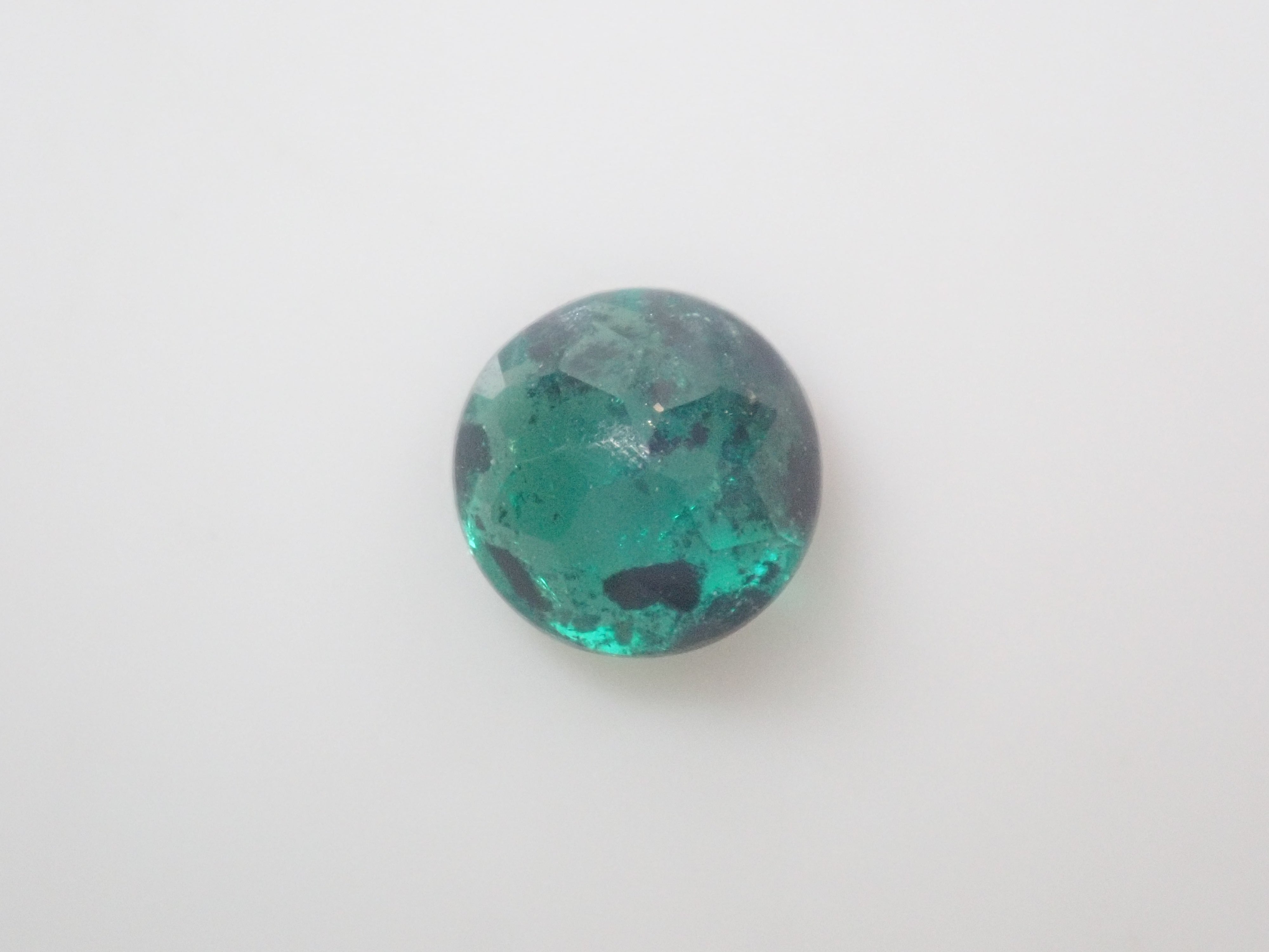 [Item 12563910] Colombian Pyrite and Mica in Emerald, 0.360 ct Loose Stone