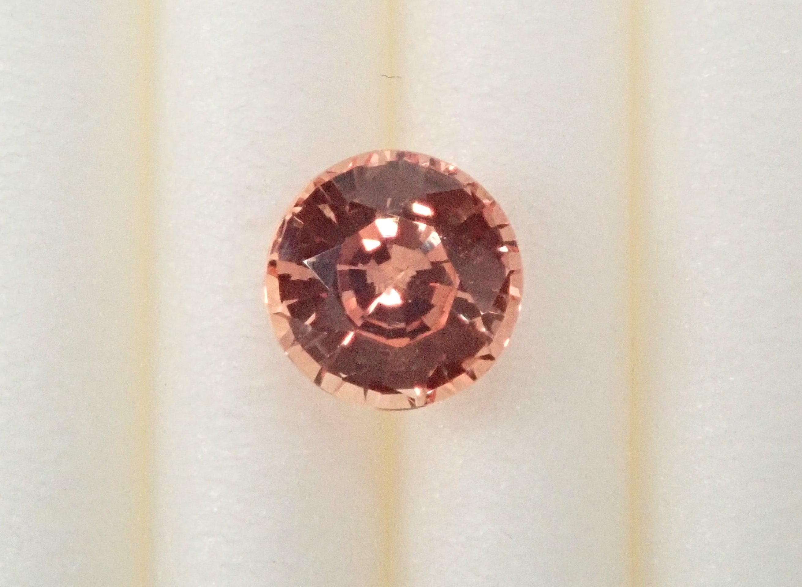 [12554332] Padparadscha sapphire 0.382ct loose stone