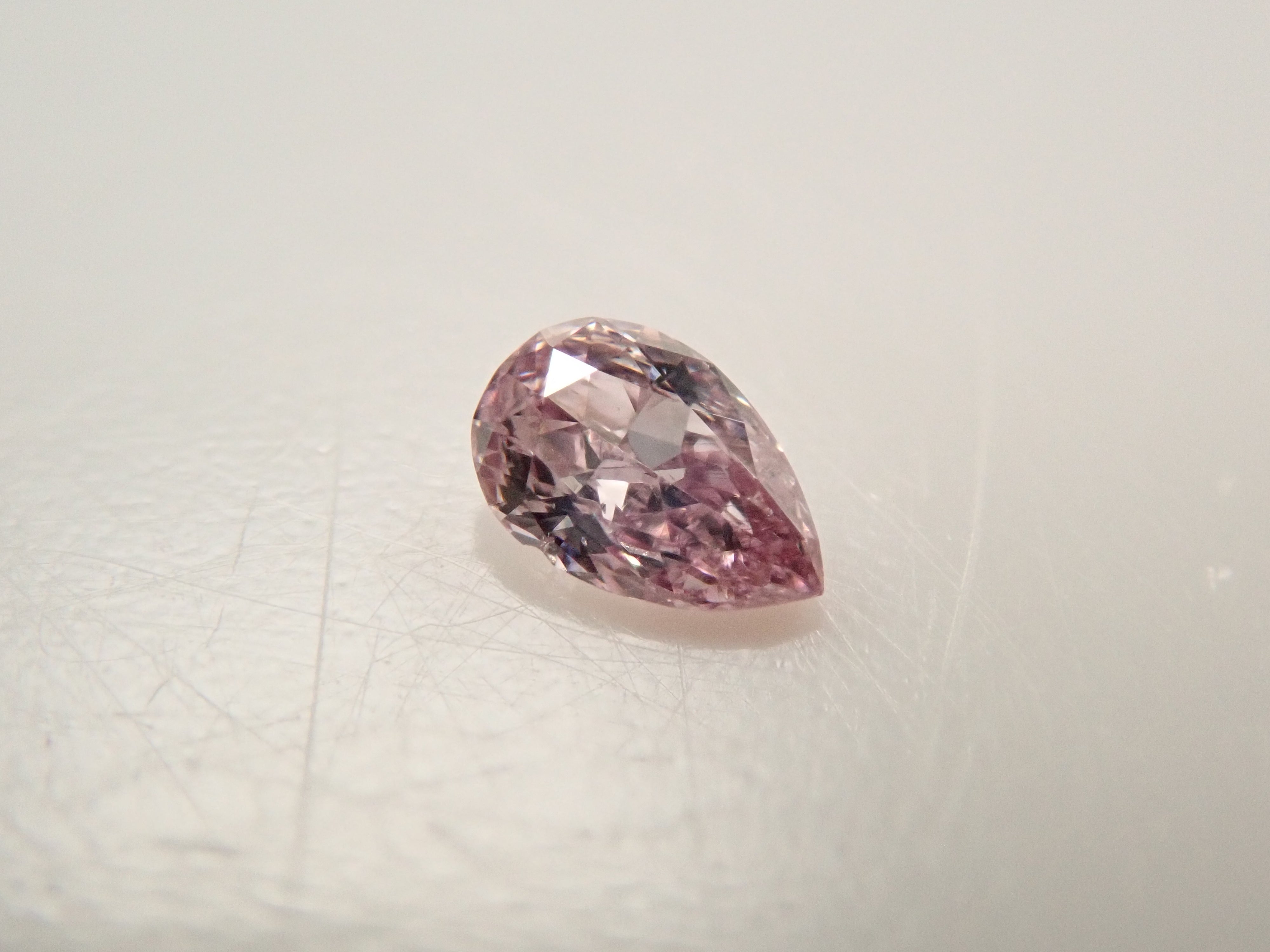 ピンクダイヤモンド 0.030ctルース(FANCY  LIGHT PURPLE PINK, SI1)