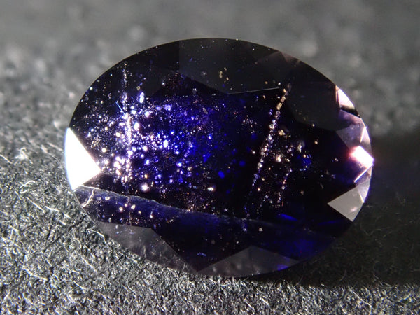 アイオライト♡アルーシャサンストーン共生パームNo.868大サイズ アイオライトサンストーン ブラジル産 ルース 1.34ct[21039620]8