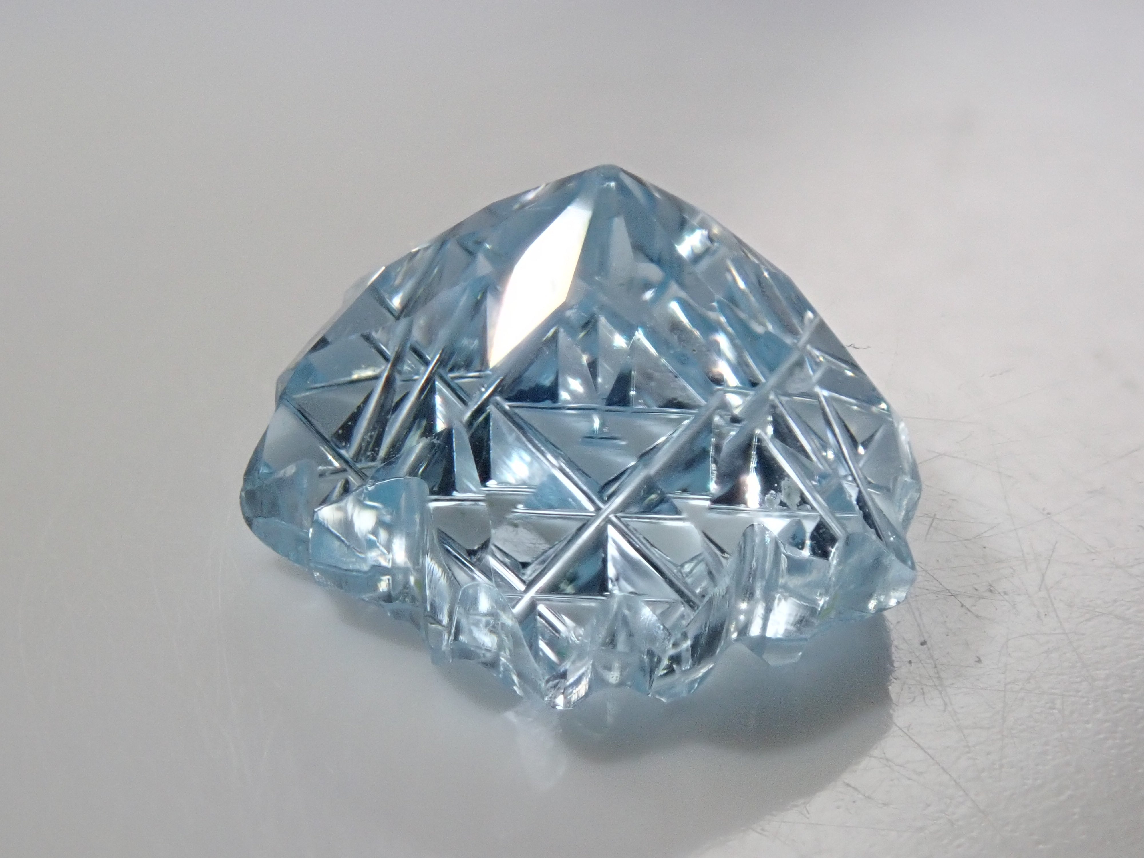 [Koshu Precious Stones Plusthree] Sky Blue Topaz 4.415ct Loose