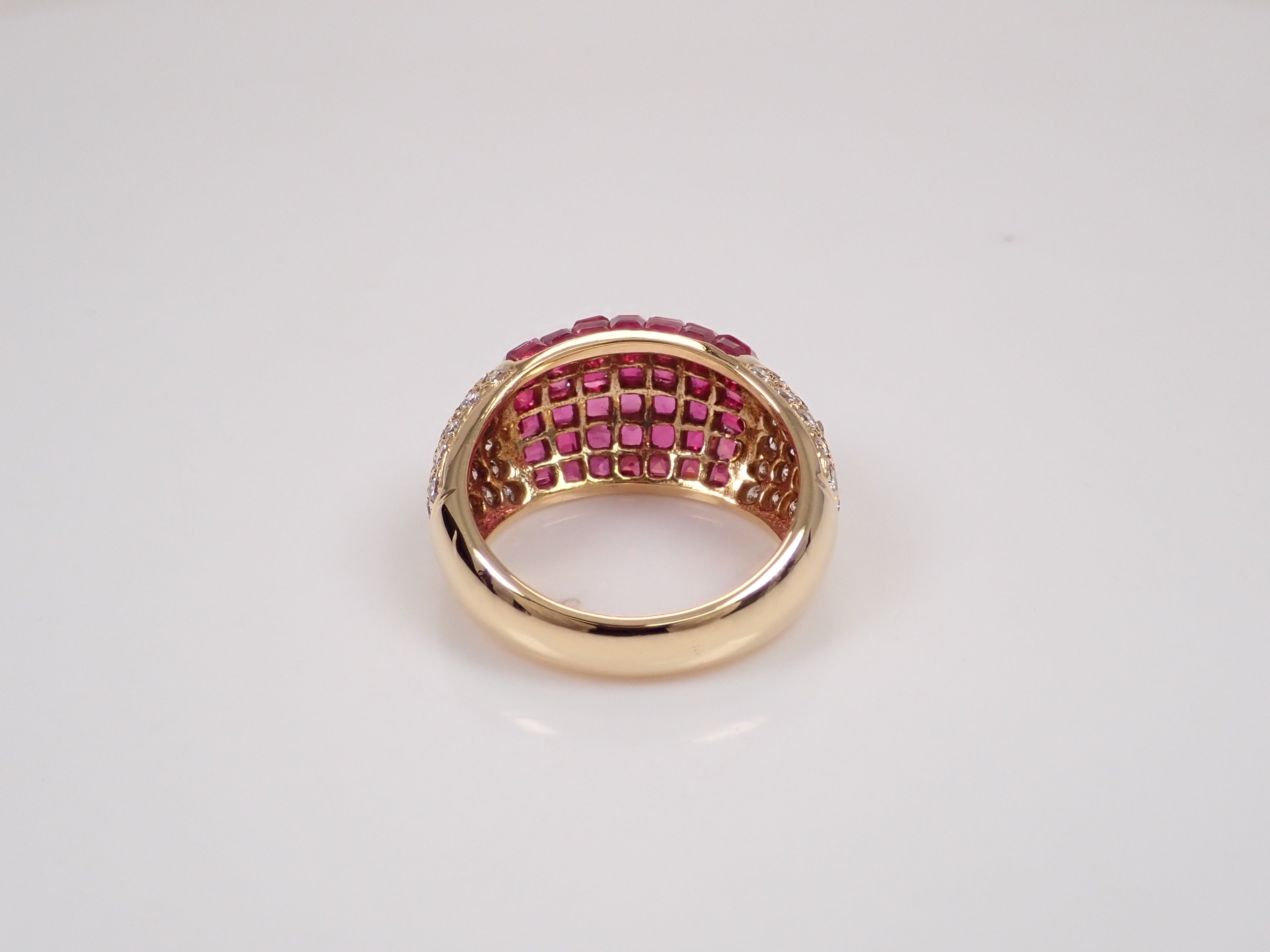 【22602698刊載】【多彩】K18 紅寶石 6.74ct 鑽石 0.91ct 附鑑定證