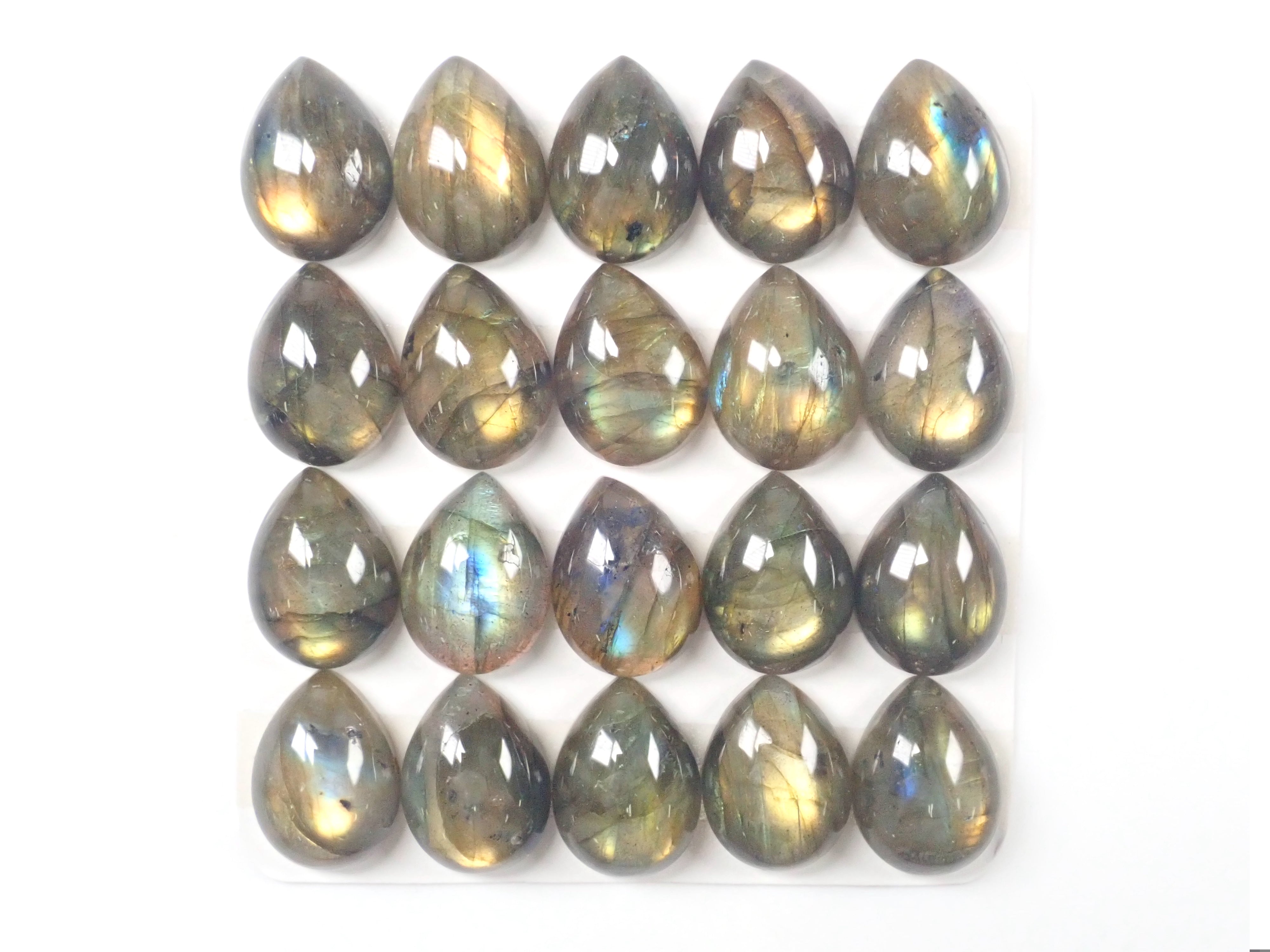 ラブラドライト1石ルース（12×16mm）《複数購入割引有》