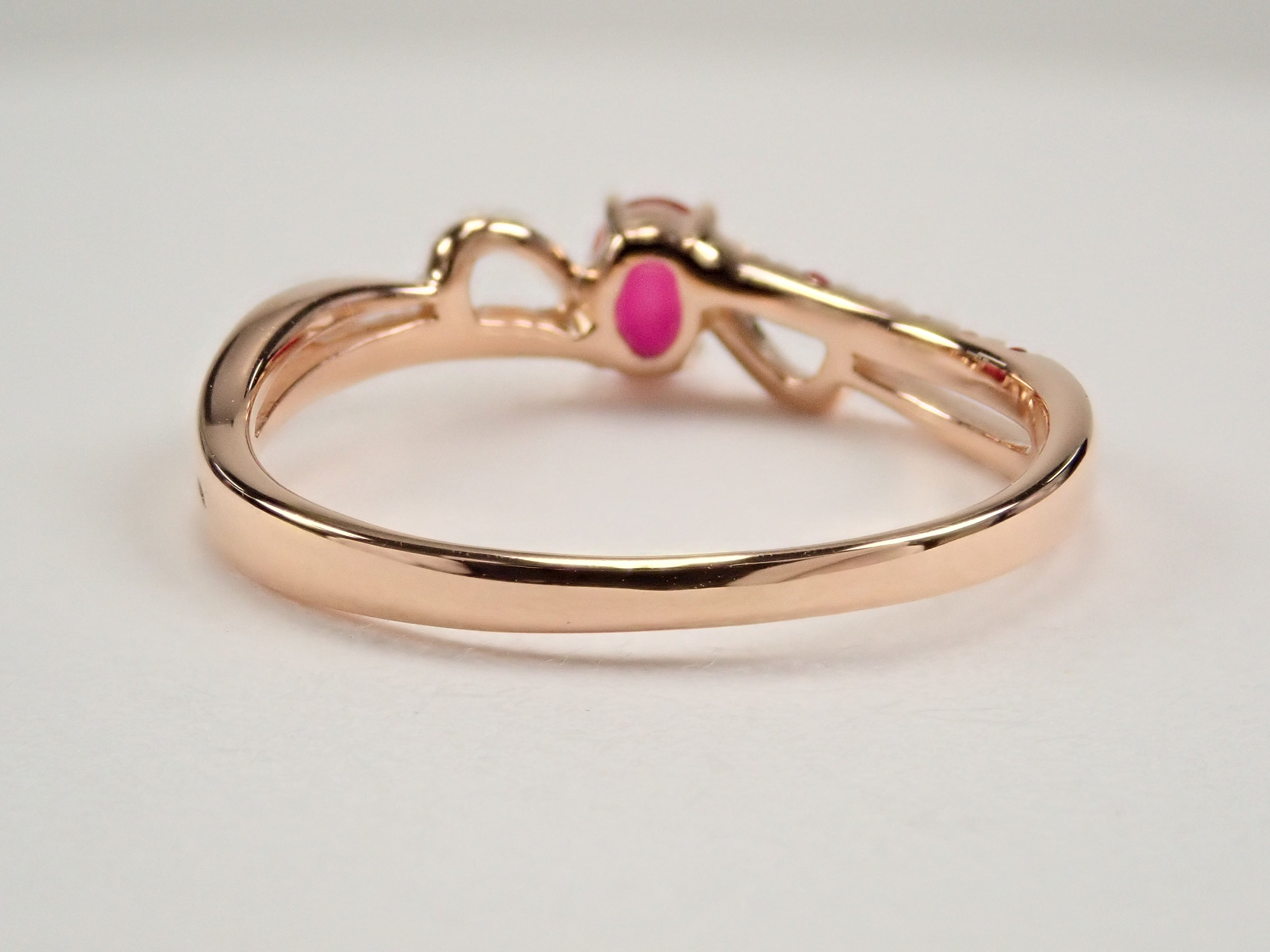 ピジョンブラッドルビー 0.28ct リング AIGS