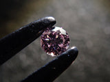 ピンクダイヤモンド 2.2mm/0.044ctルース(FANCY PURPLE PINK, I-1)