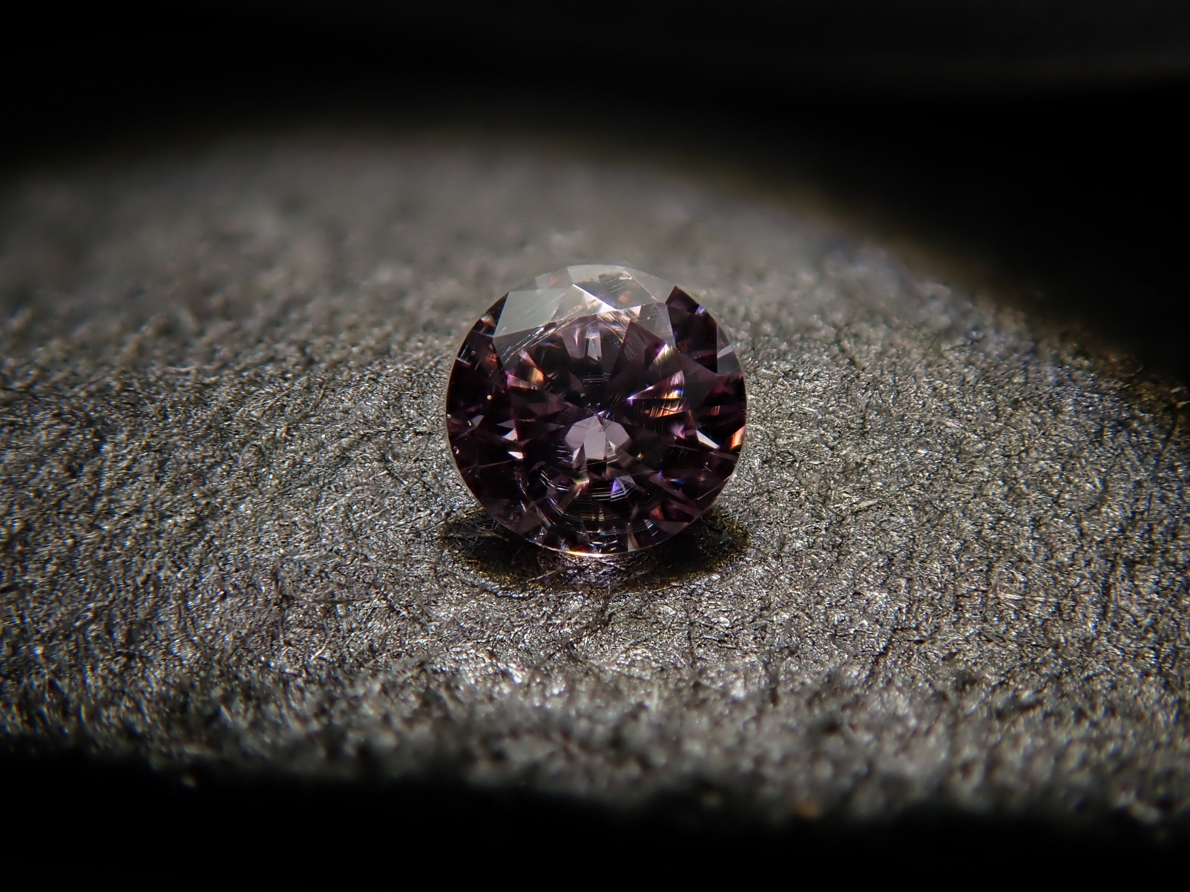 ピンクダイヤモンド 0.034ctルース(FANCY PURPLE PINK, I-1)