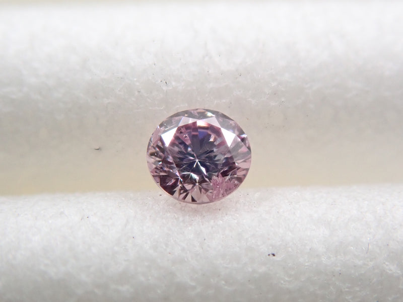 ピンクダイヤモンド 0.040ctルース(FANCY PURPLE PINK, I-1)