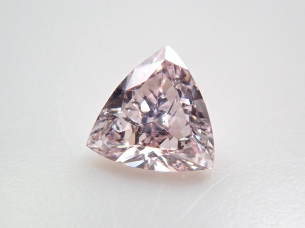 ピンクダイヤモンド 0.119ctルース(FANCY LIGHT PURPLE PINK, VS-1)