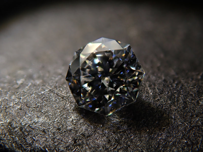ダイヤモンド 0.134ctルース(D, VS-1,オクタゴナルカット)