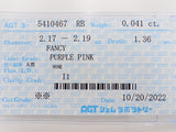 ピンクダイヤモンド 0.041ctルース(FANCY PURPLE PINK, I-1)