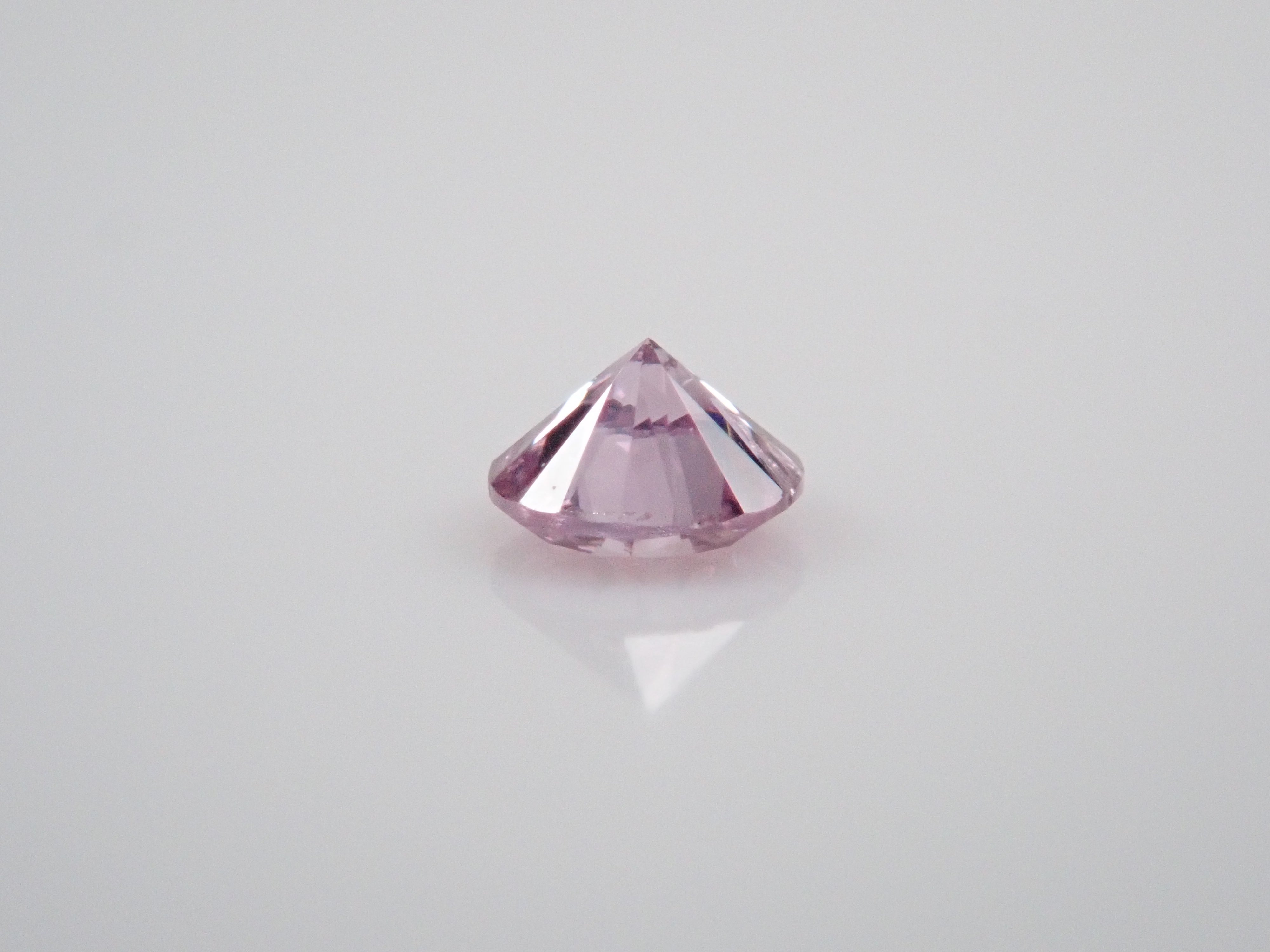 ピンクダイヤモンド 0.041ctルース(FANCY PURPLE PINK, I-1)