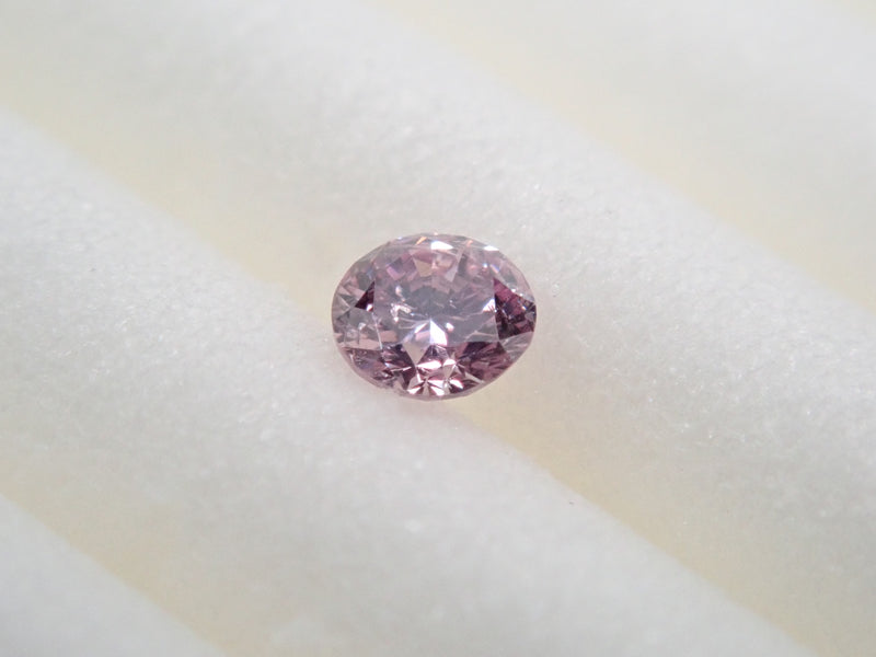 ピンクダイヤモンド 0.049ctルース(FANCY PURPLISH PINK, I-1)