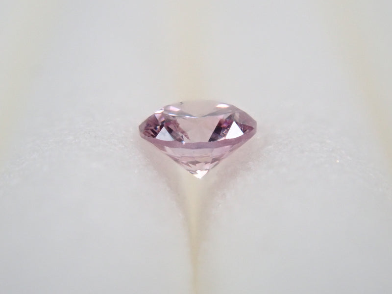 ピンクダイヤモンド 2.3mm/0.049ctルース(FANCY PURPLISH PINK, I-1
