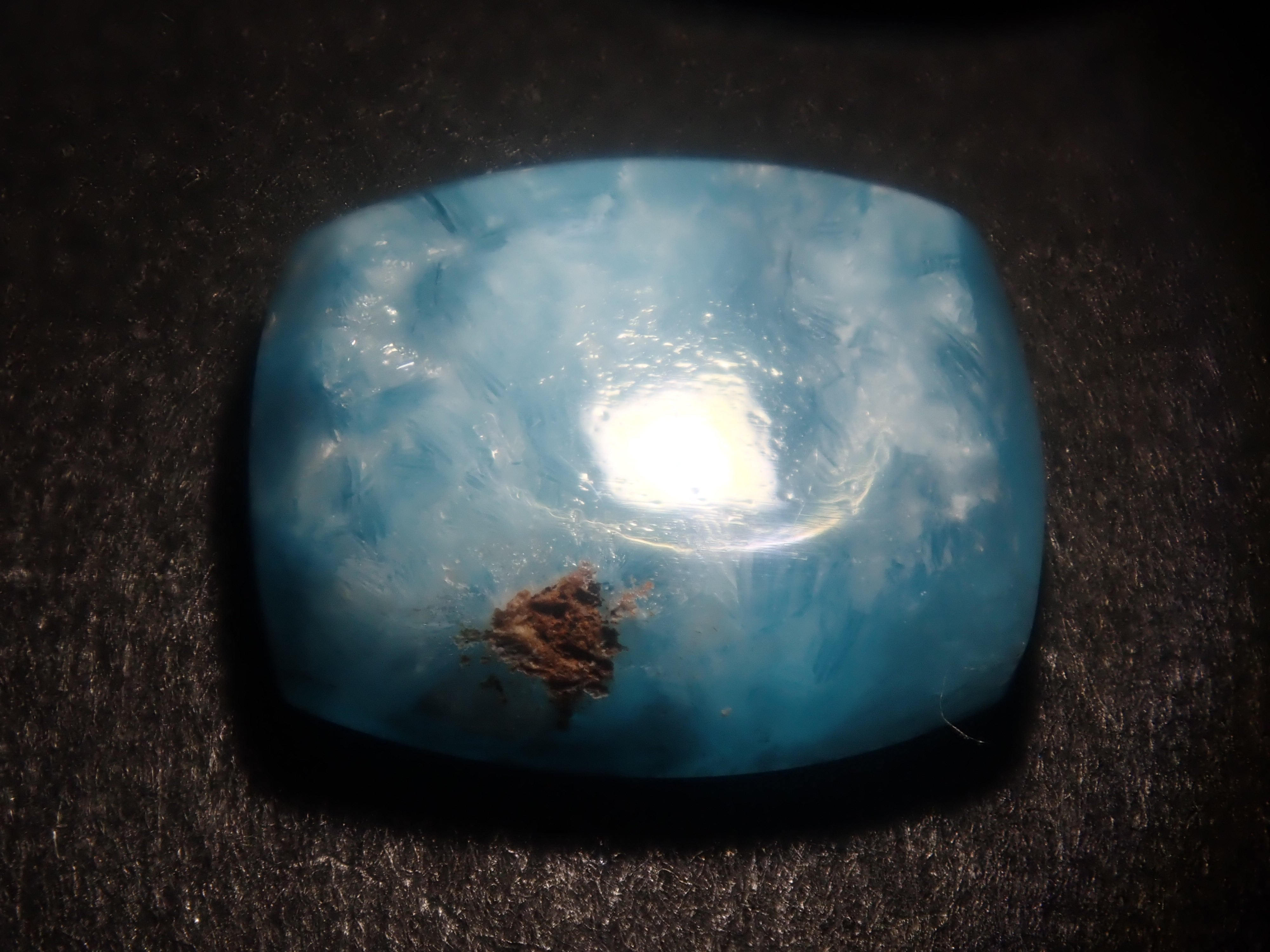 [On sale August 27 at 10 PM] Hemimorphite from Congo, 4.082 ct loose stone
