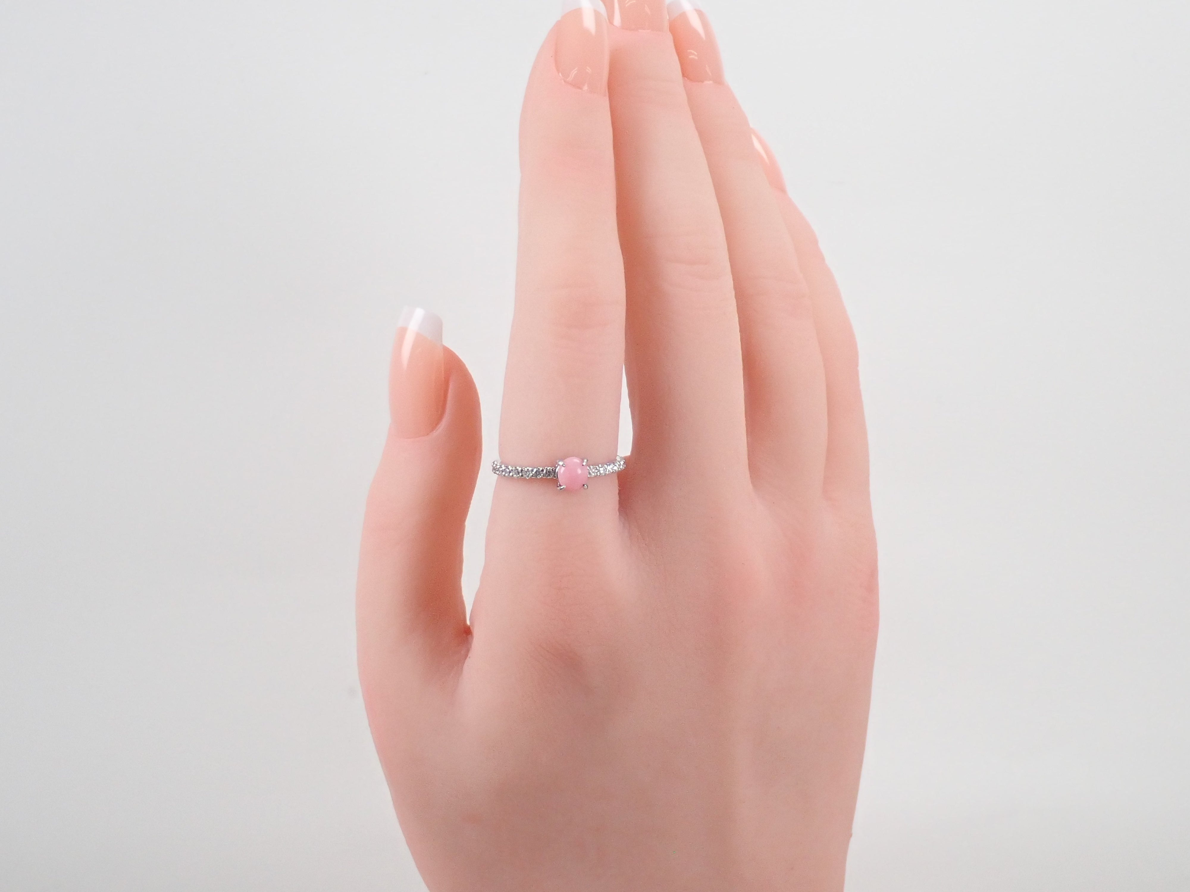 【22602711掲載】Pt900 コンクパール 0.56ct ダイヤモンド0.25ctリング鑑別書