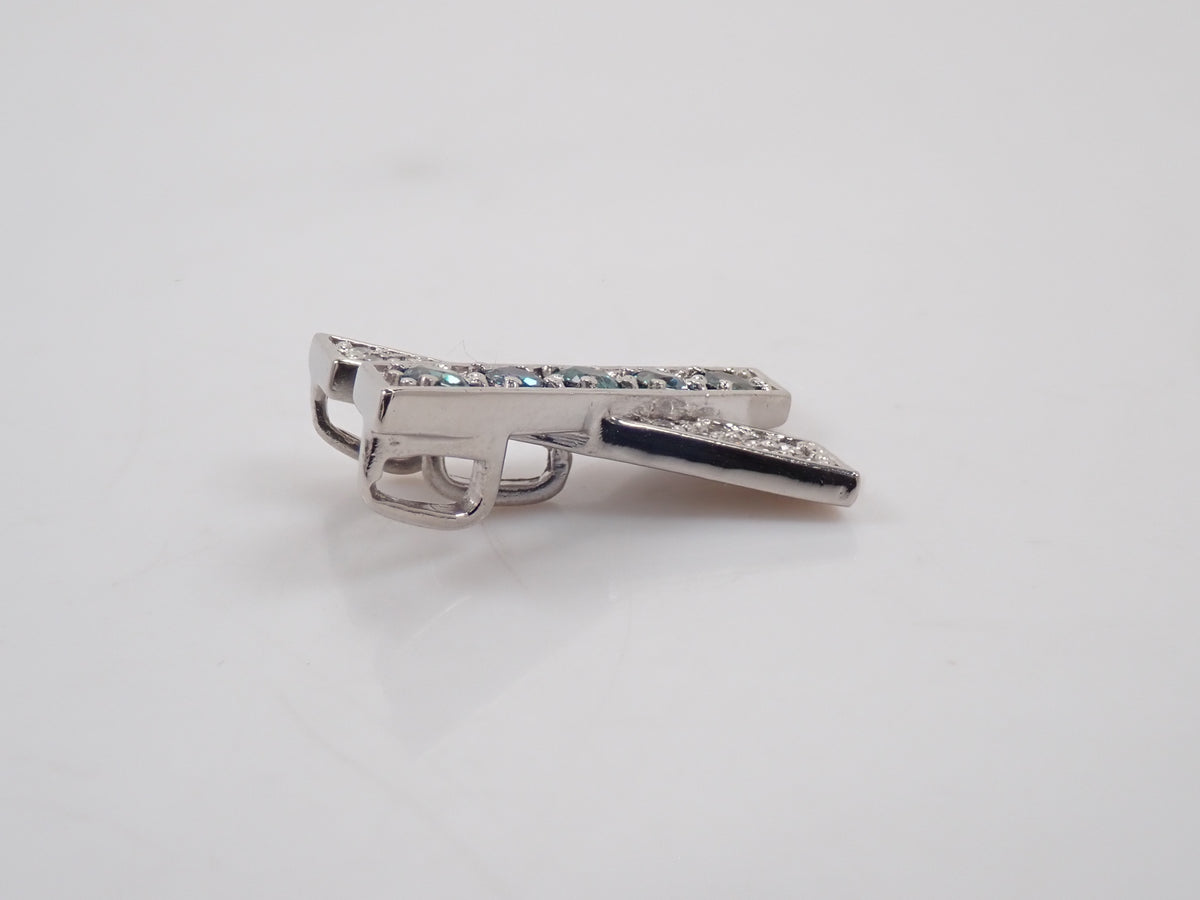 【22602717掲載】【カラフリ】Pt900 アレキサンドライト 0.33ct ダイヤモンド0.11ctペンダントトップ（ネックレストップ）鑑別書