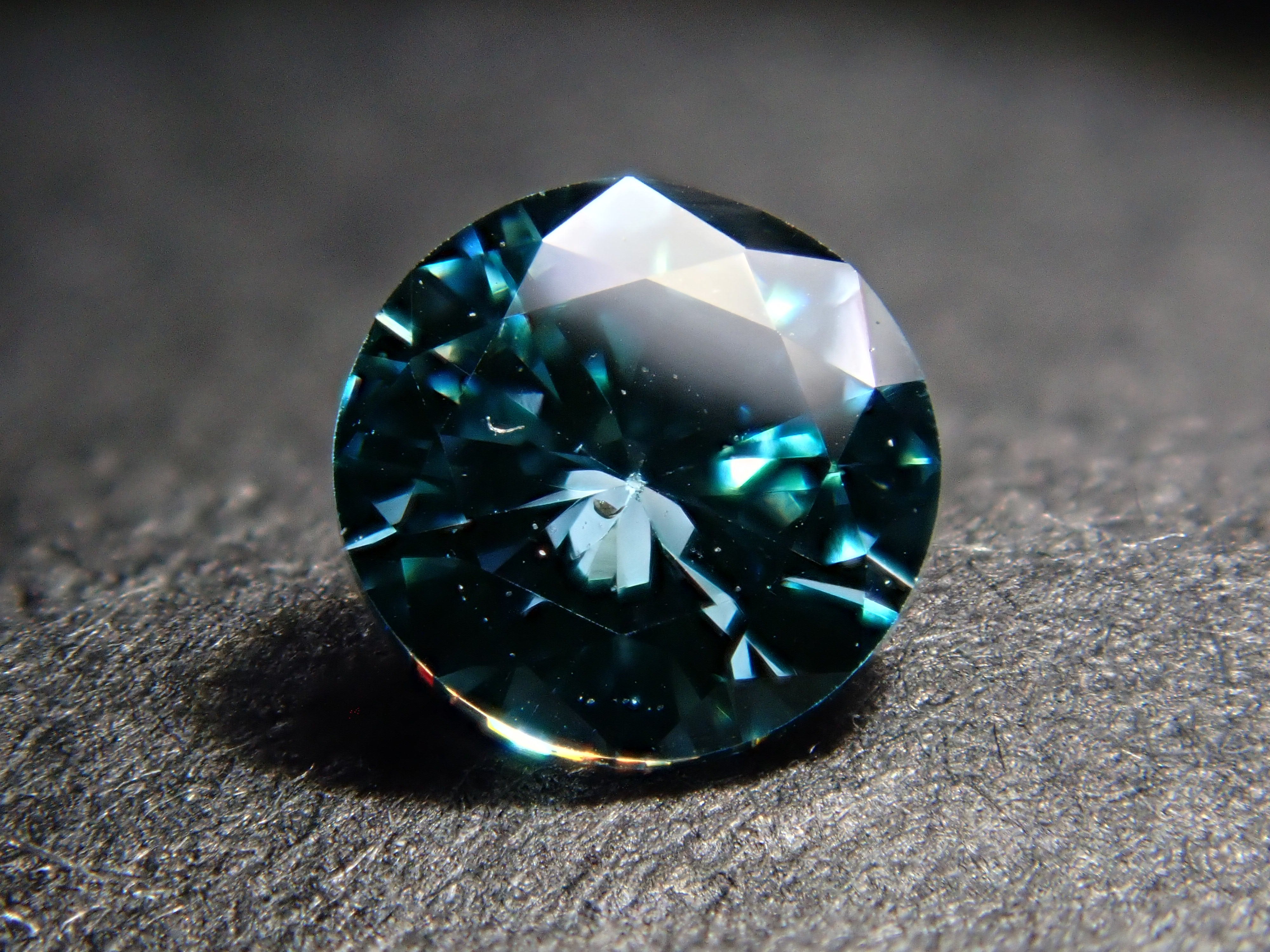 【様専用】【32501731掲載】ロンドンブルーダイヤモンド（トリートメント） 0.202ctルース(FANCY DEEP GREEN BLUE, VS2)