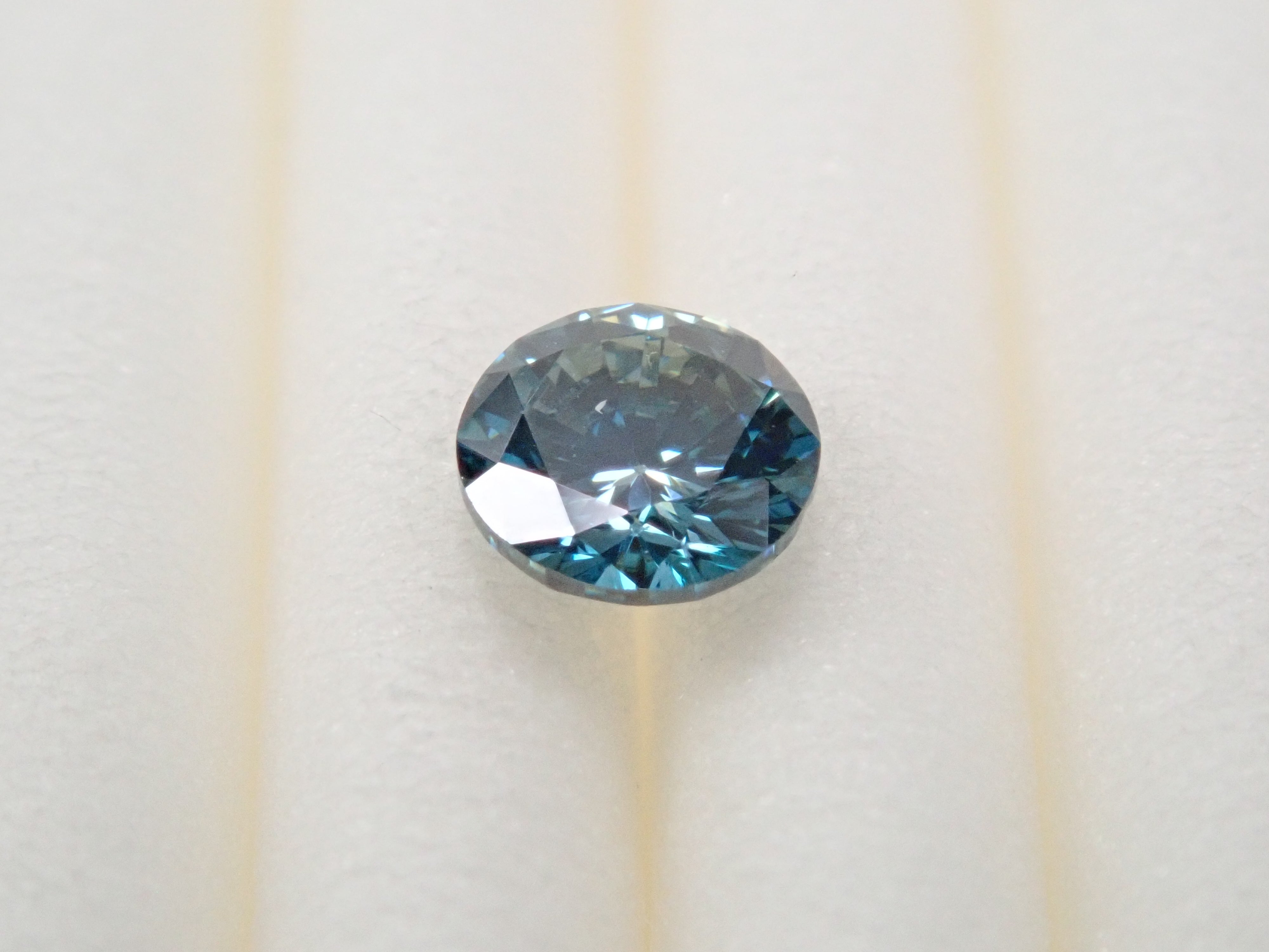 【様専用】【32501731掲載】ロンドンブルーダイヤモンド（トリートメント） 0.202ctルース(FANCY DEEP GREEN BLUE, VS2)