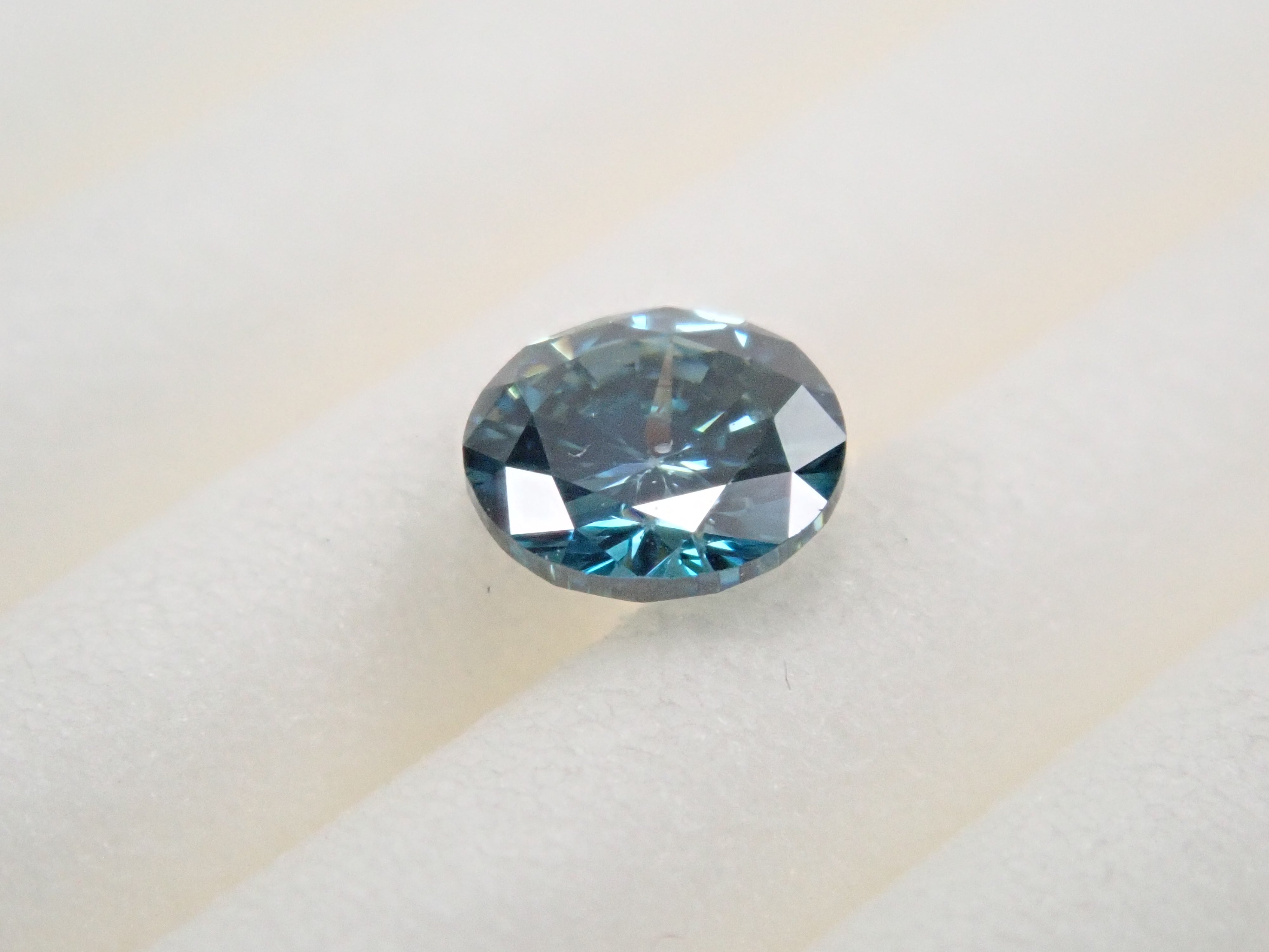 【様専用】【32501731掲載】ロンドンブルーダイヤモンド（トリートメント） 0.202ctルース(FANCY DEEP GREEN BLUE, VS2)