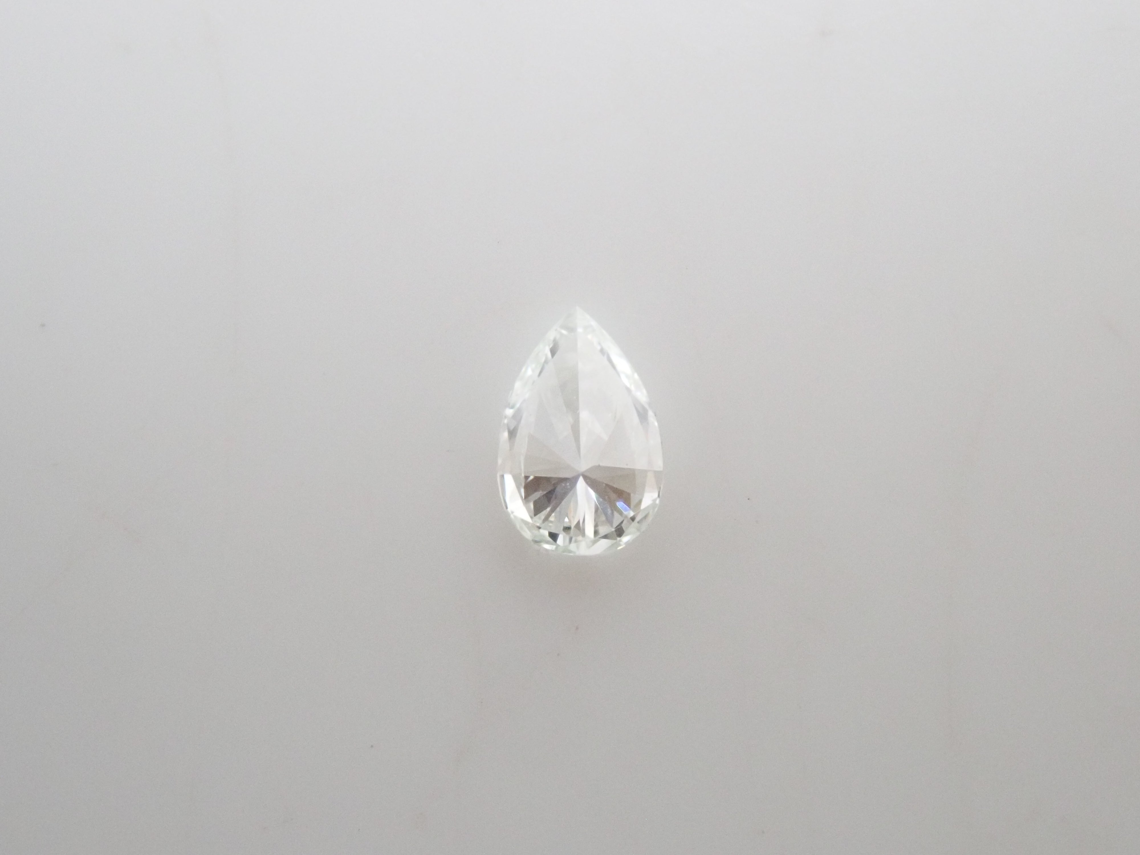【9/4(金)AM10時〆：抽選販売_02】グリーンダイヤモンド 0.077ctルース(LIGHT BLUISH GREEN, SI1)