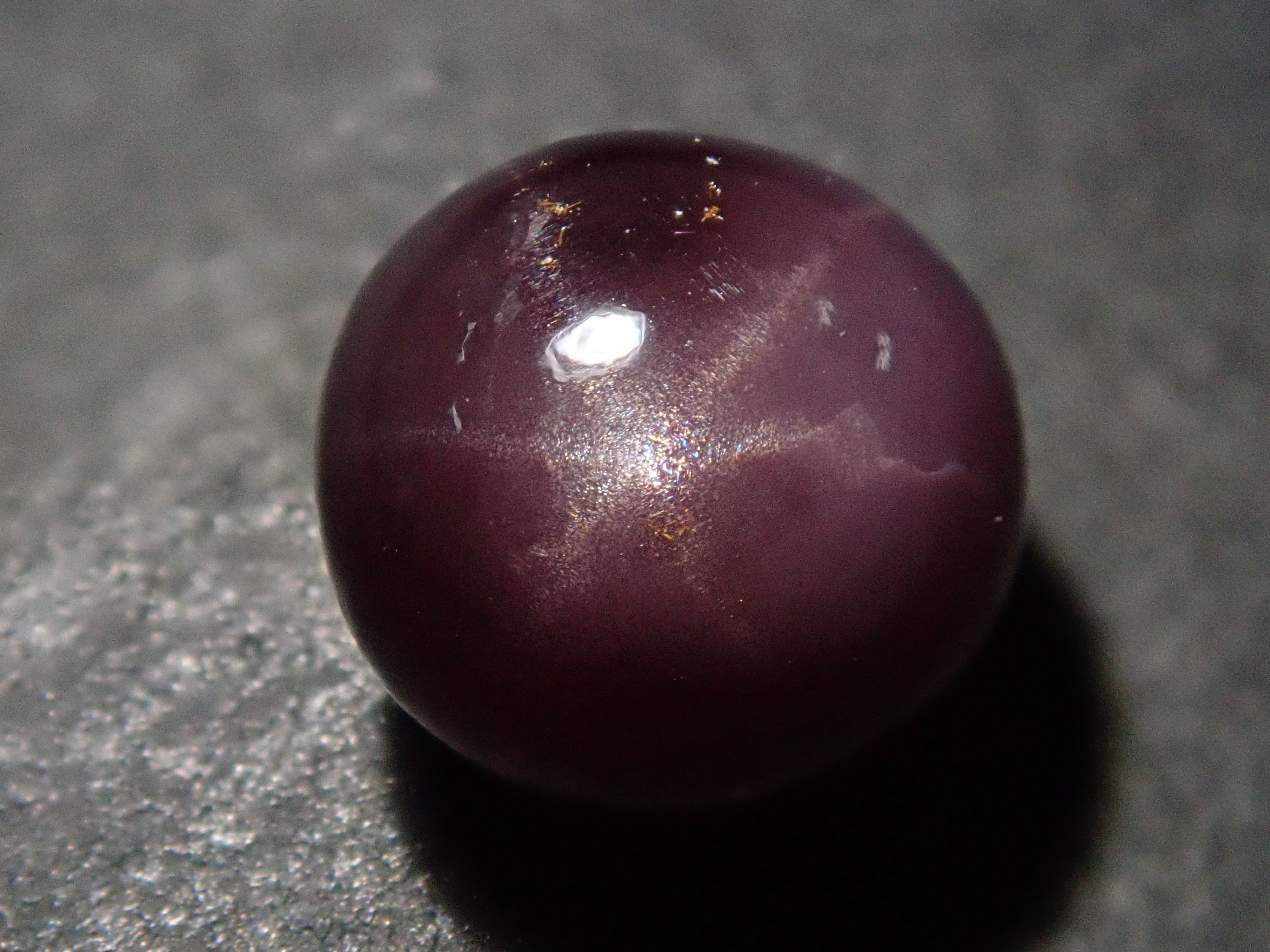 【12545297掲載】スリランカ産マルチスターガーネット 4.209ctルース