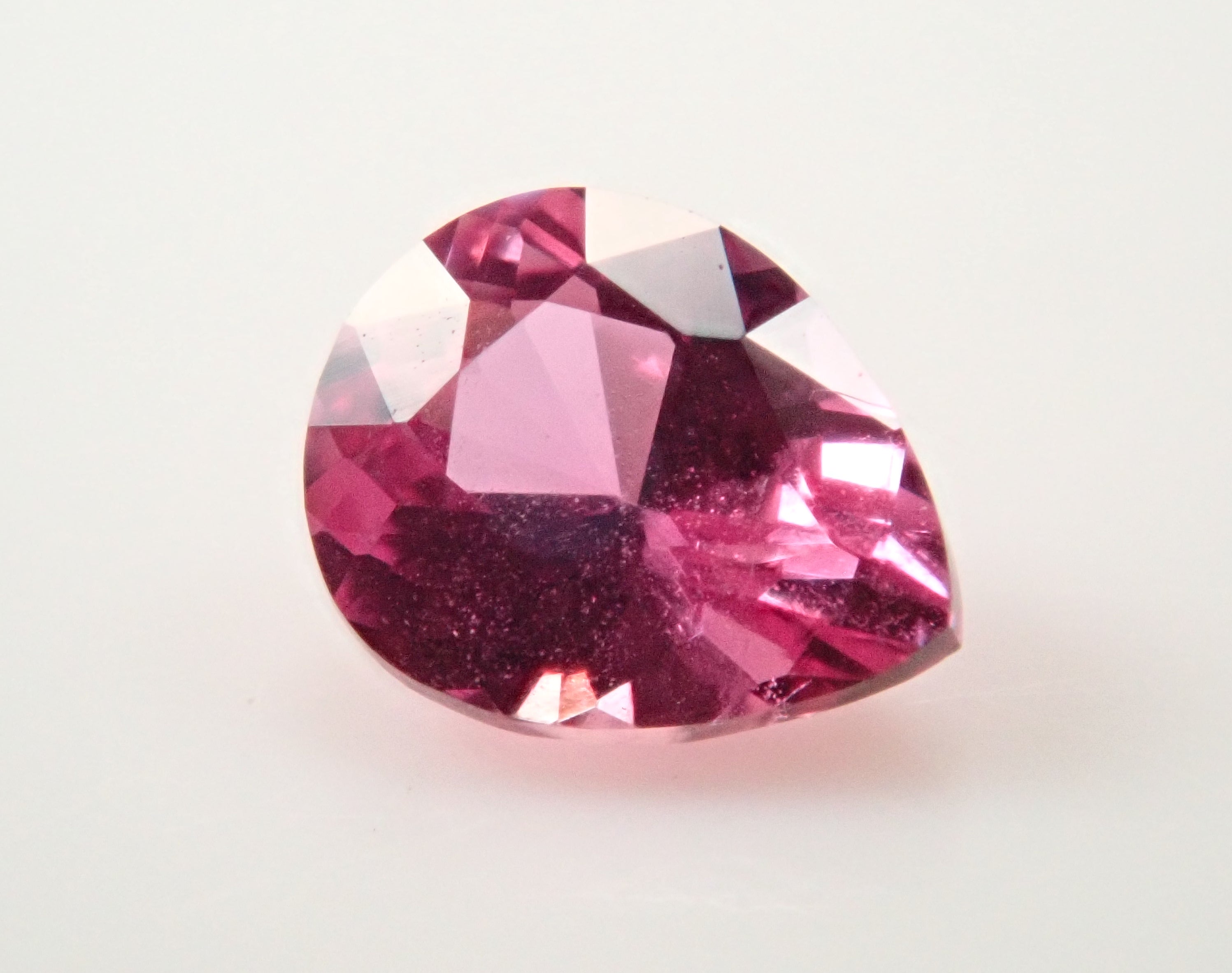 1円～【ジュエリー極】カラフル！ピンクサファイア＆バイオレットサファイア＆ルビー＆ダイヤモンド 高級K18WGリング h1617mu【送料無料】 ピンクサファイア（カラット数1.0 ～ 1.99ct）（ジュエリー