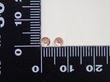 インペリアルトパーズ2石ペア 3.5mm/0.385ctルース