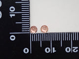 インペリアルトパーズ2石ペア 3.5mm/0.413ctルース