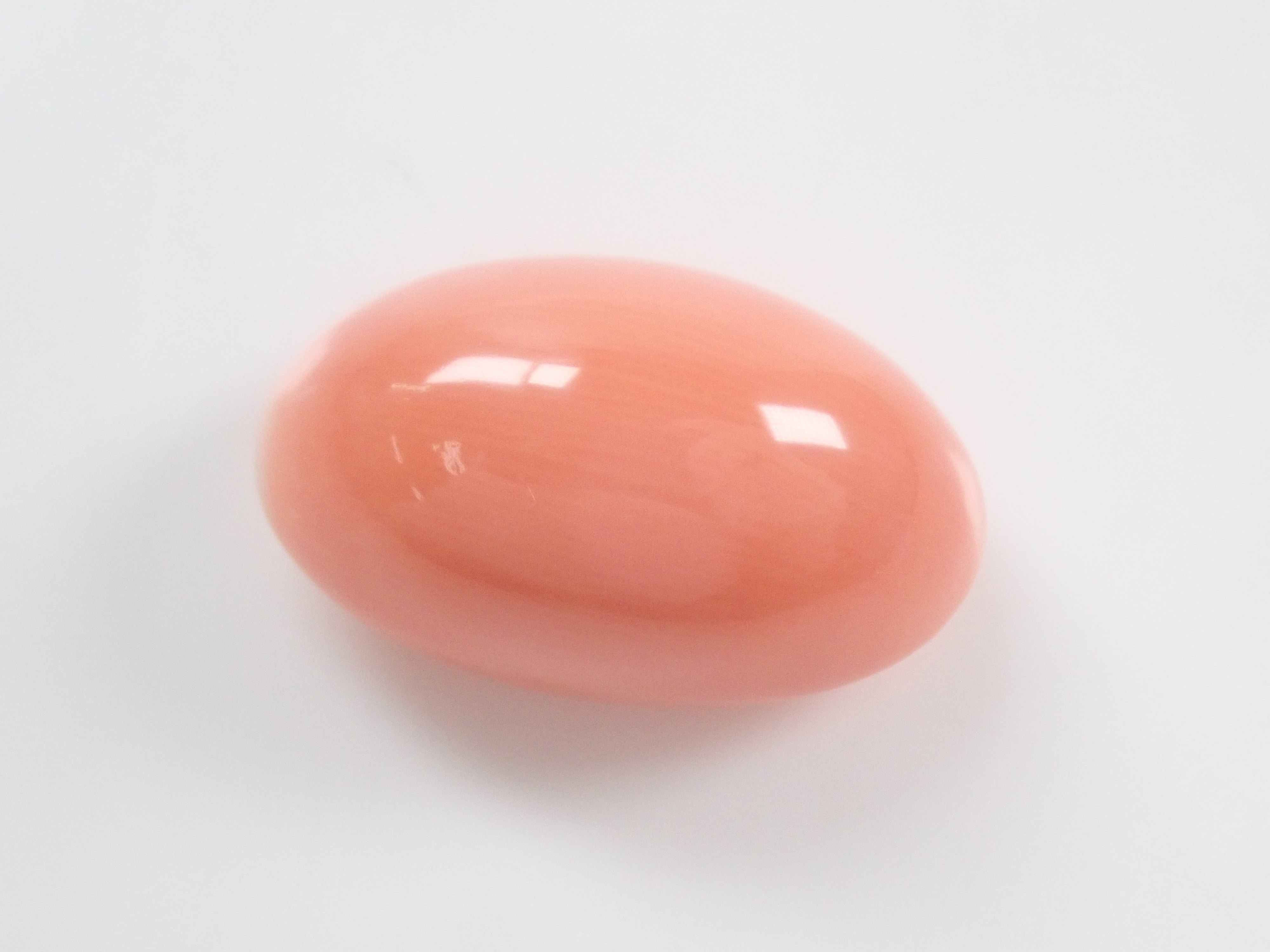 【9/6 22時販売】高知県産桃珊瑚（サンゴ） 13.010ctルース