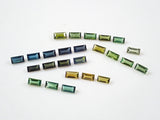 宝石ガチャ💎バゲットカットのトルマリン1石💎4×2mm《複数購入割引有》