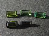 宝石ガチャ💎バゲットカットのトルマリン1石💎4×2mm《複数購入割引有》